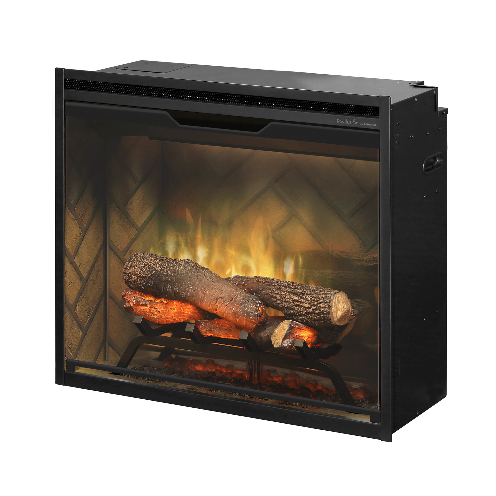 Dimplex Revillusion 24in Built-In Firebox, Herringbone