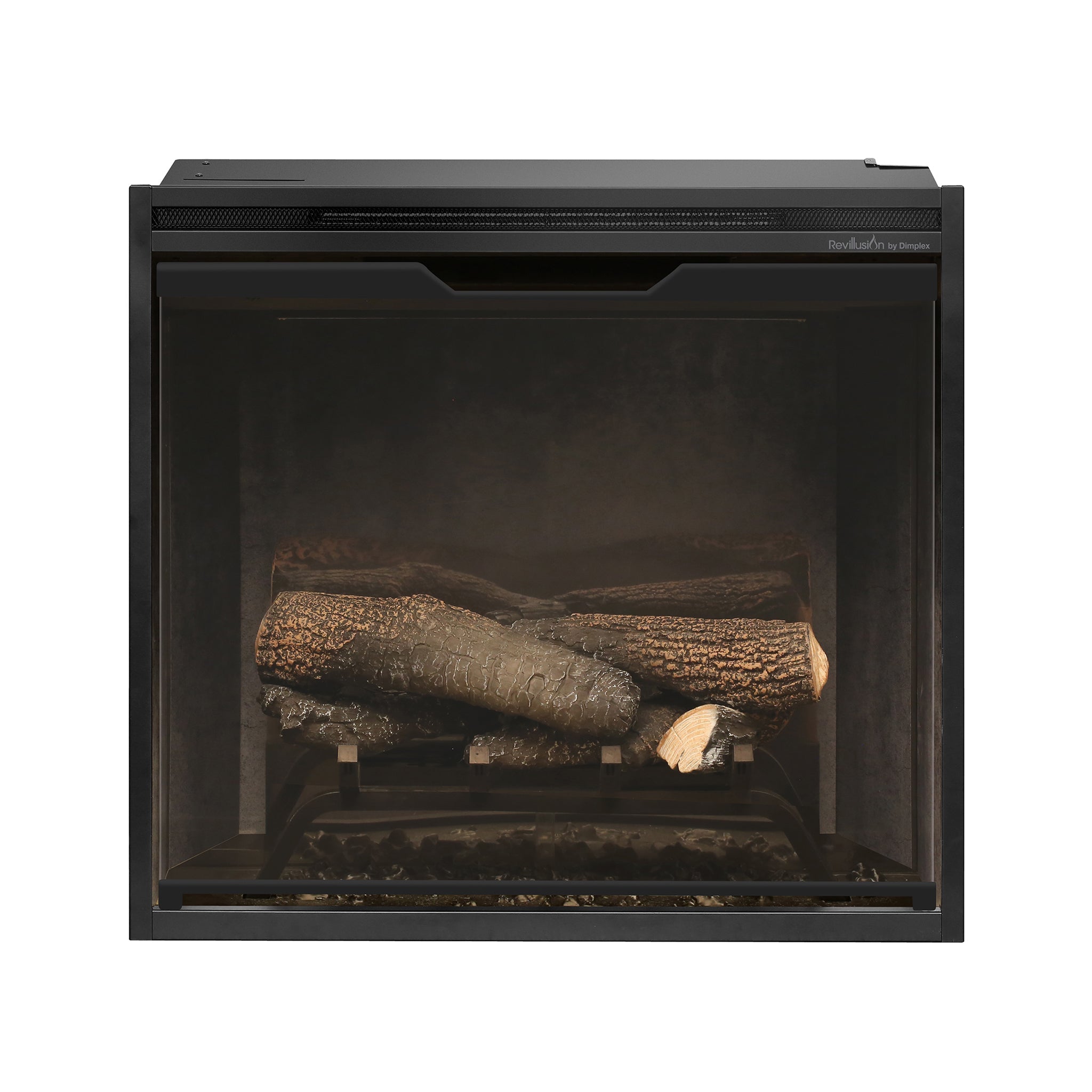 Dimplex Revillusion 24in Built-In Firebox, Weathered Concrete Grey