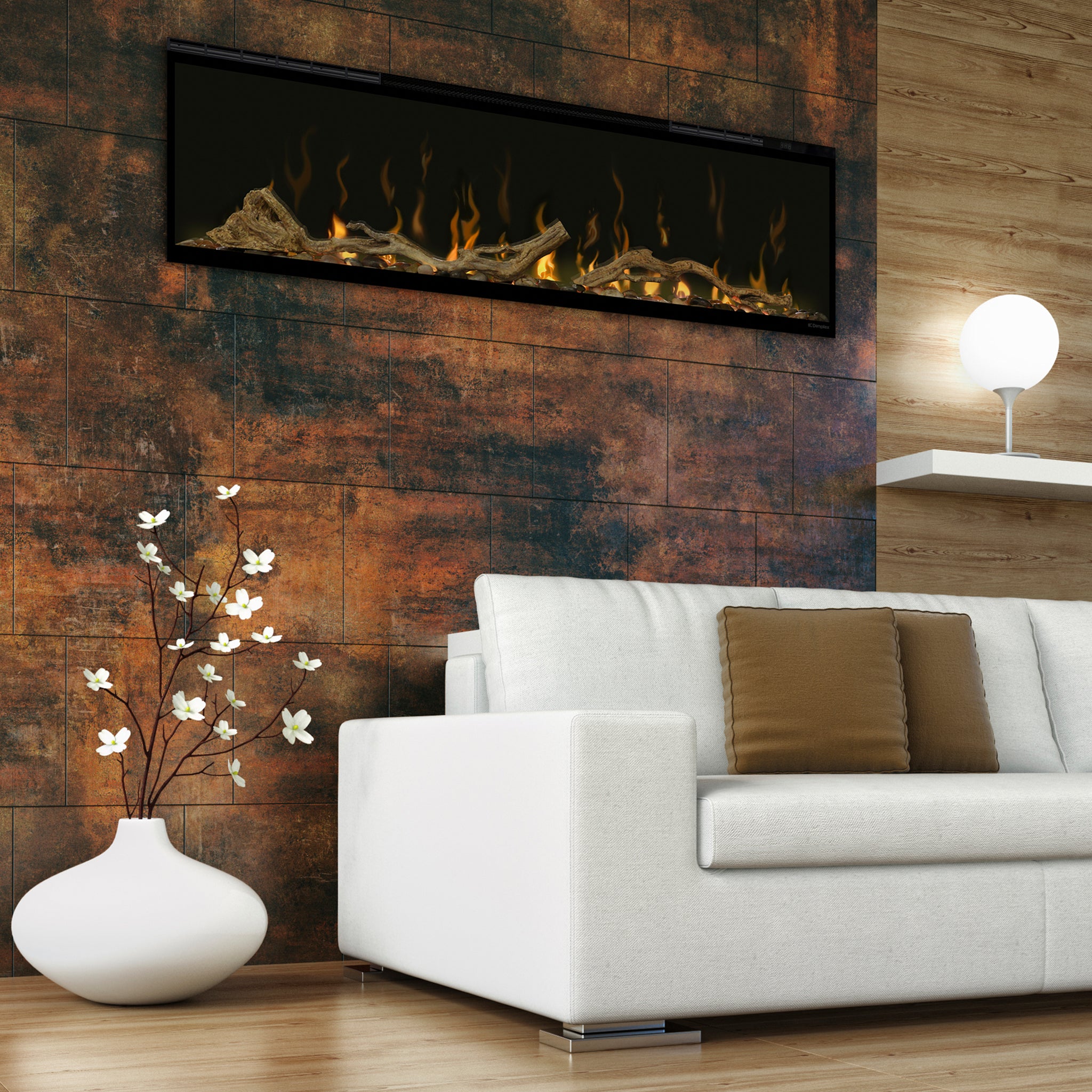 Dimplex Accessory Driftwood and River Rock for 50" Linear Fireplace