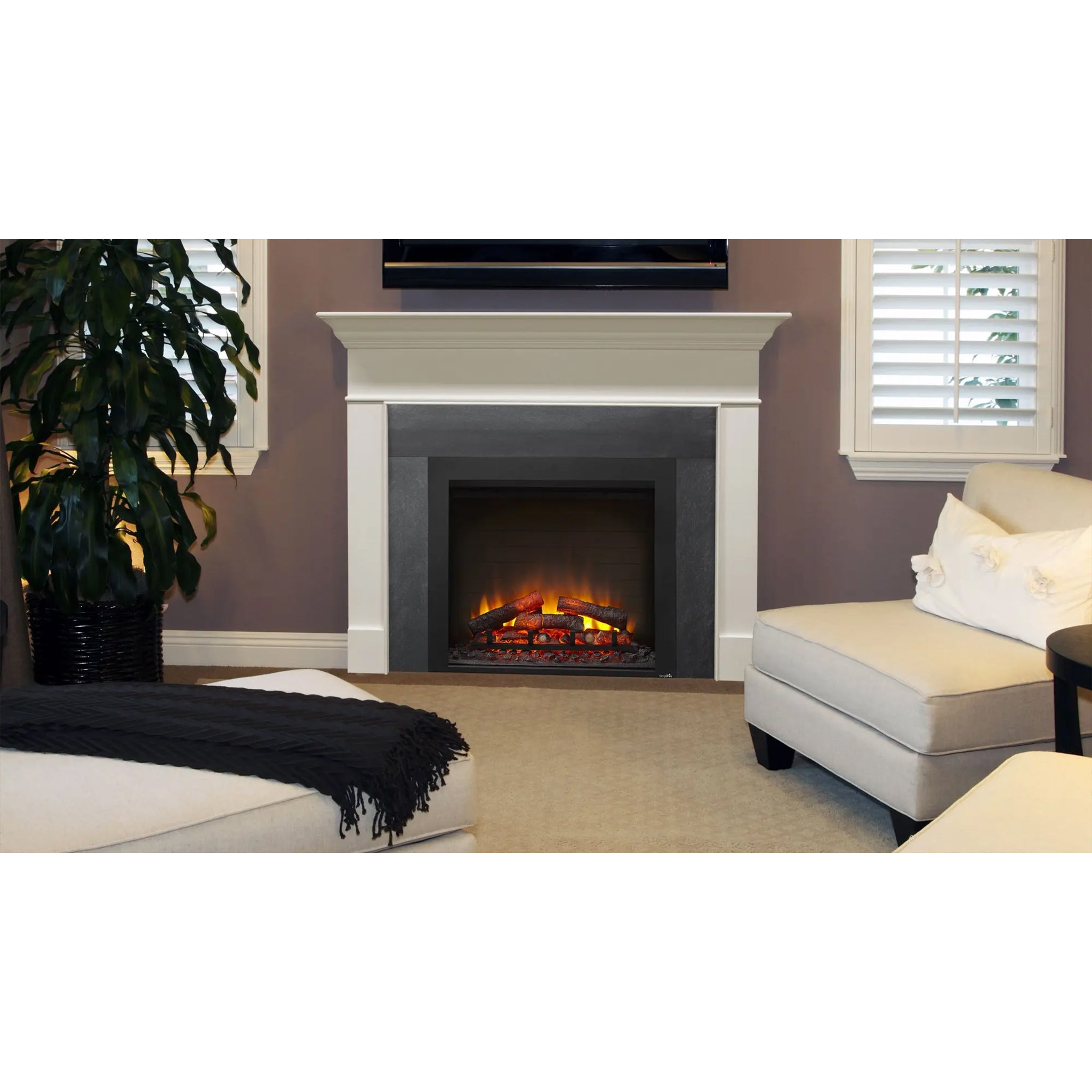 30" SimpliFire Built-In Electric Fireplace