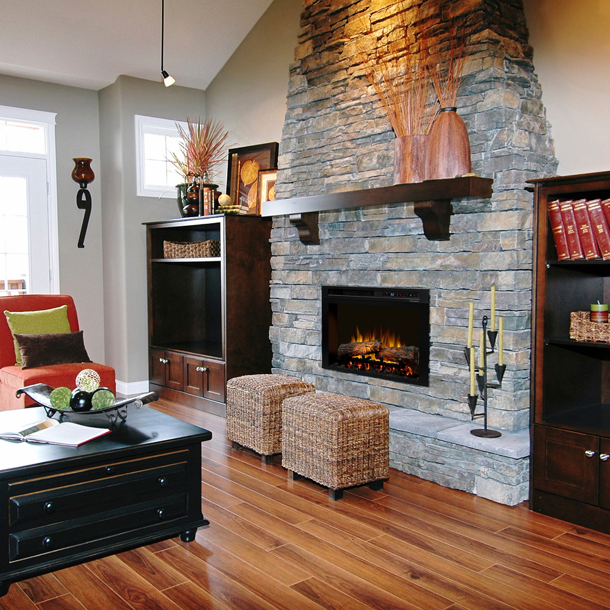 Dimplex Nova 26" Plug-in Electric Firebox with Logs