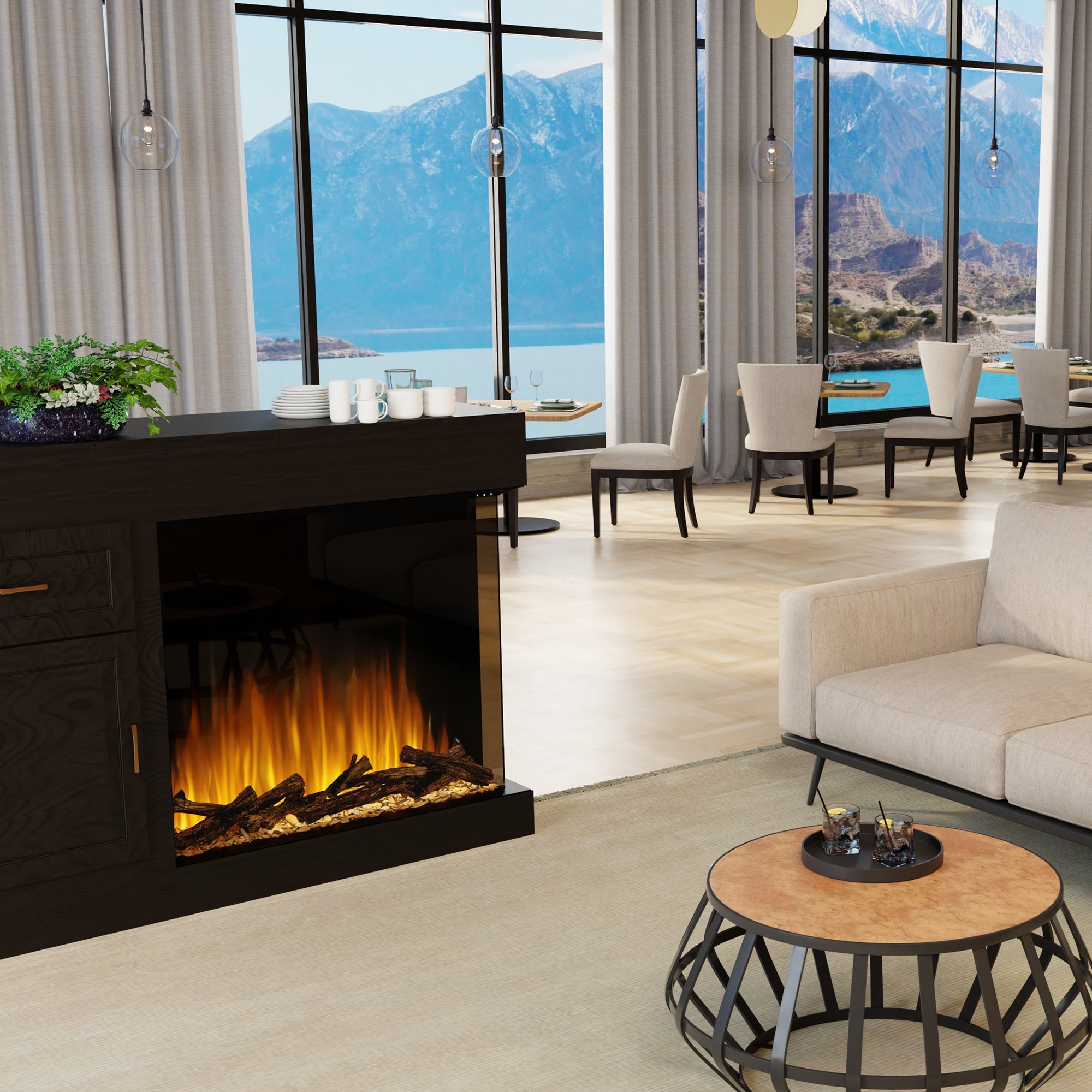 Dimplex Ignite Aspire 42" Built-in Electric Firebox