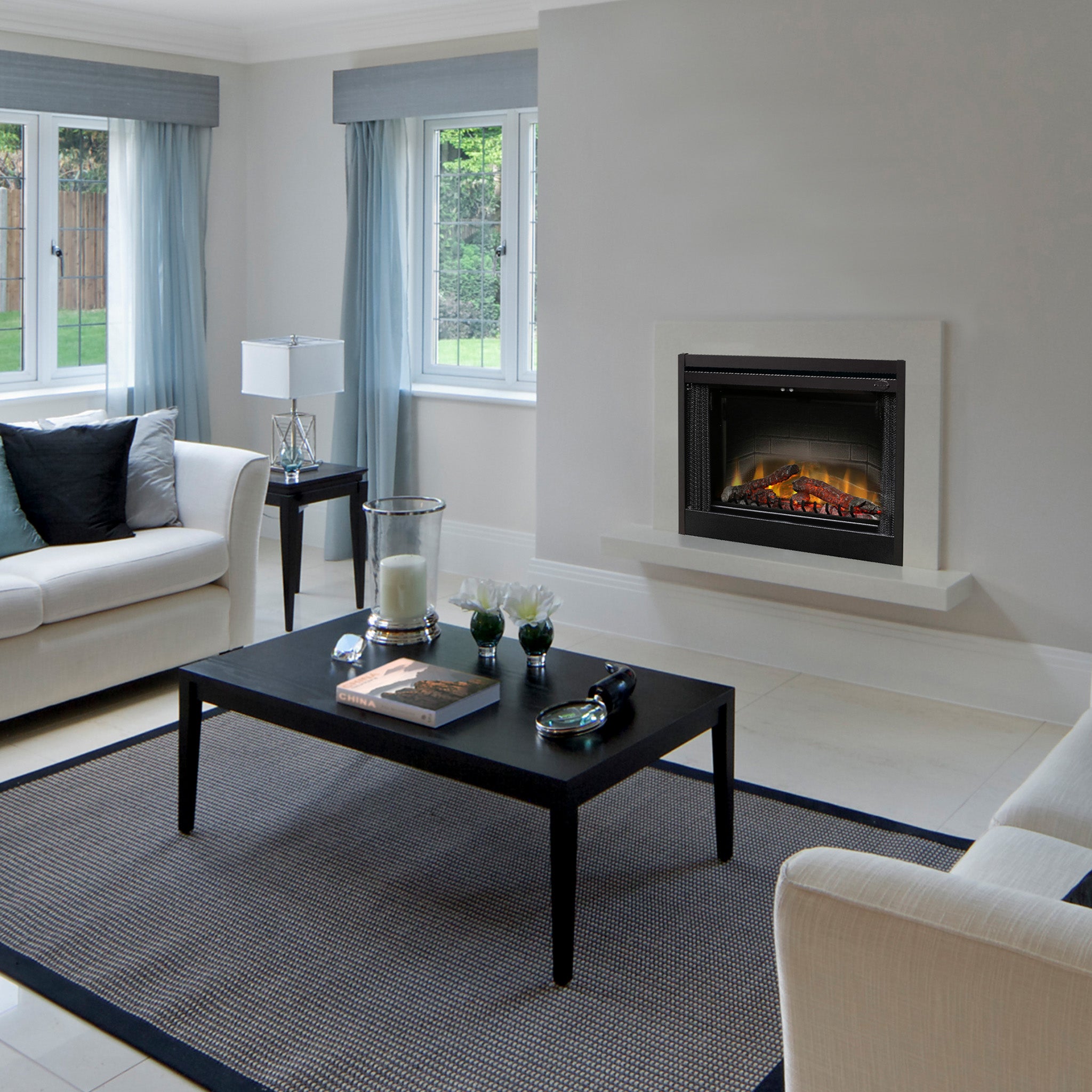 Dimplex 33" BF Deluxe Built-in Electric Firebox
