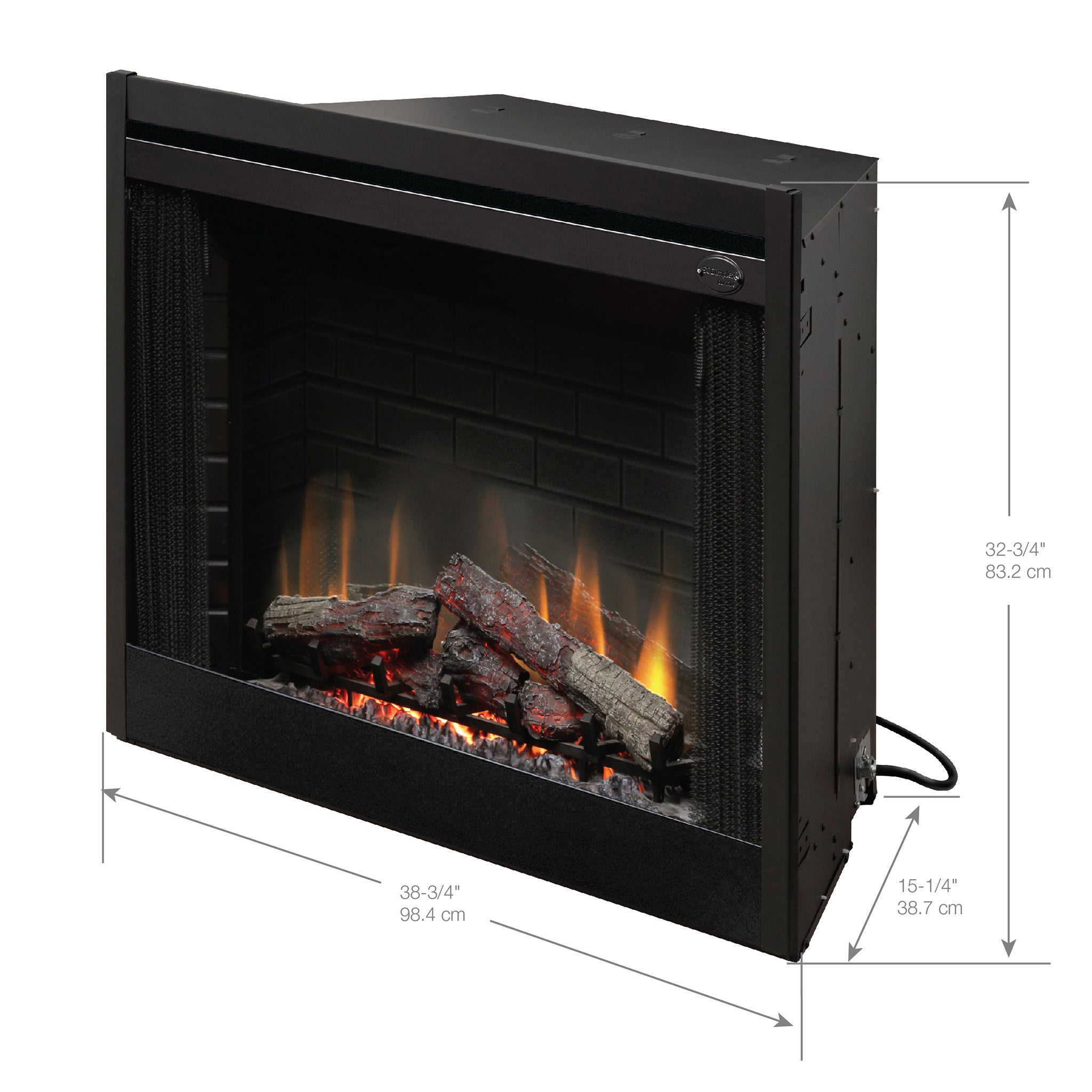 Dimplex 39" BF Deluxe Built-in Electric Firebox