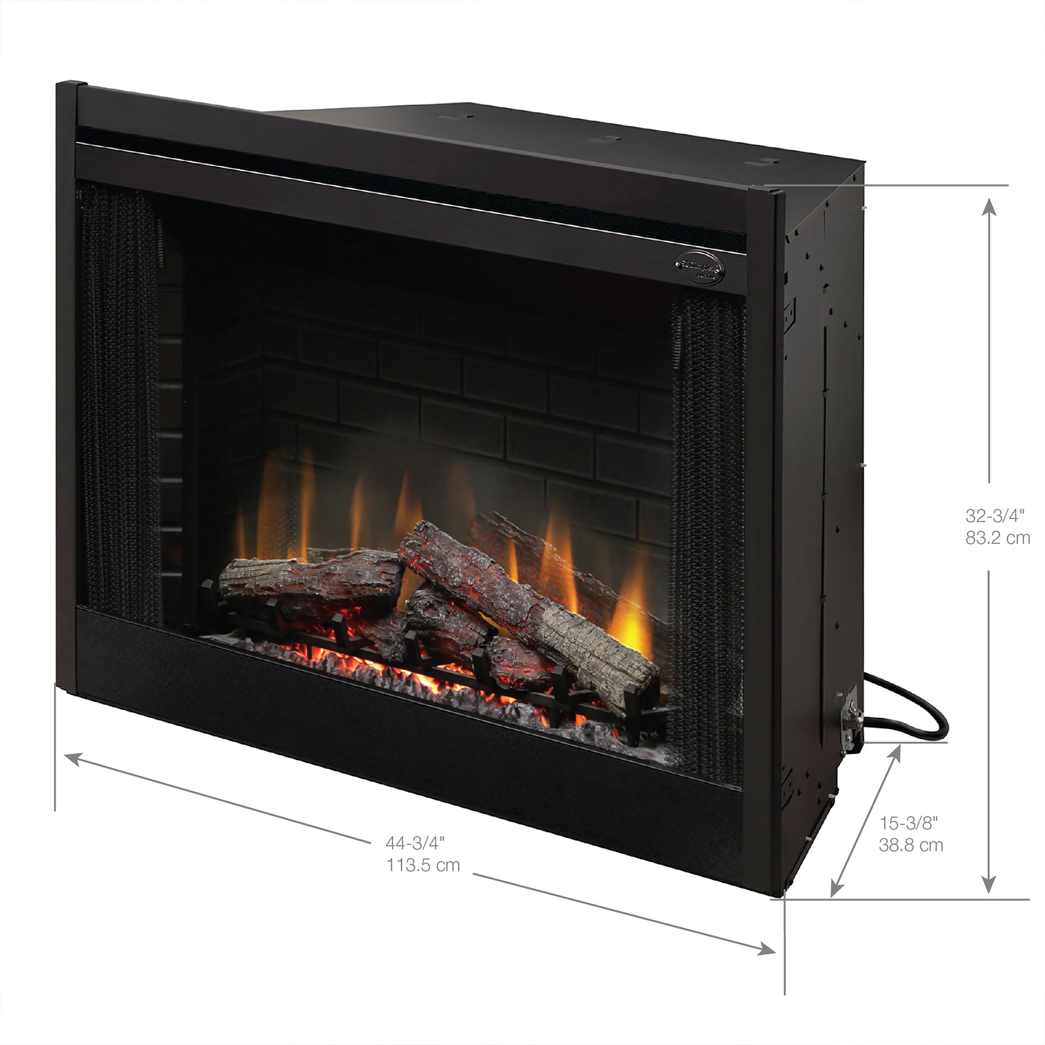 Dimplex 45" BF Deluxe Built-in Electric Firebox