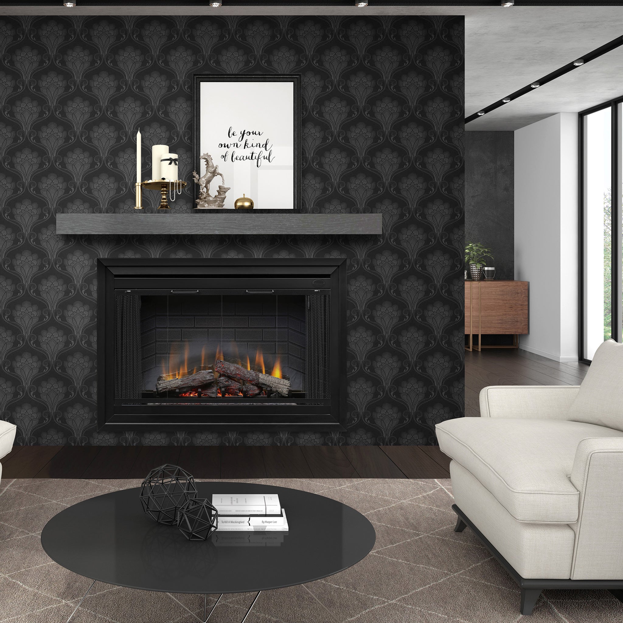Dimplex 45" BF Deluxe Built-in Electric Firebox