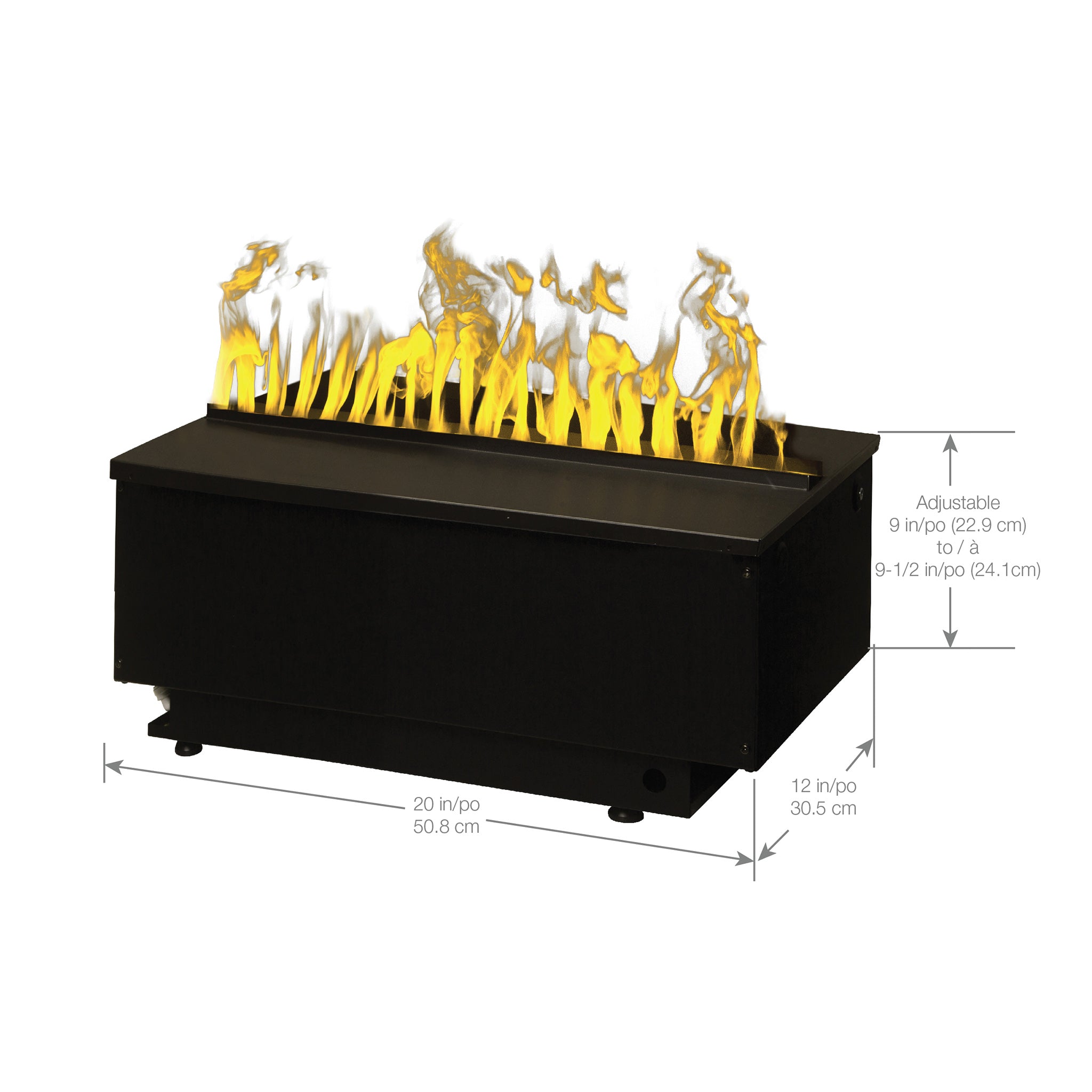Dimplex Optimyst Cassette 20" Built-In Vapor Fireplace