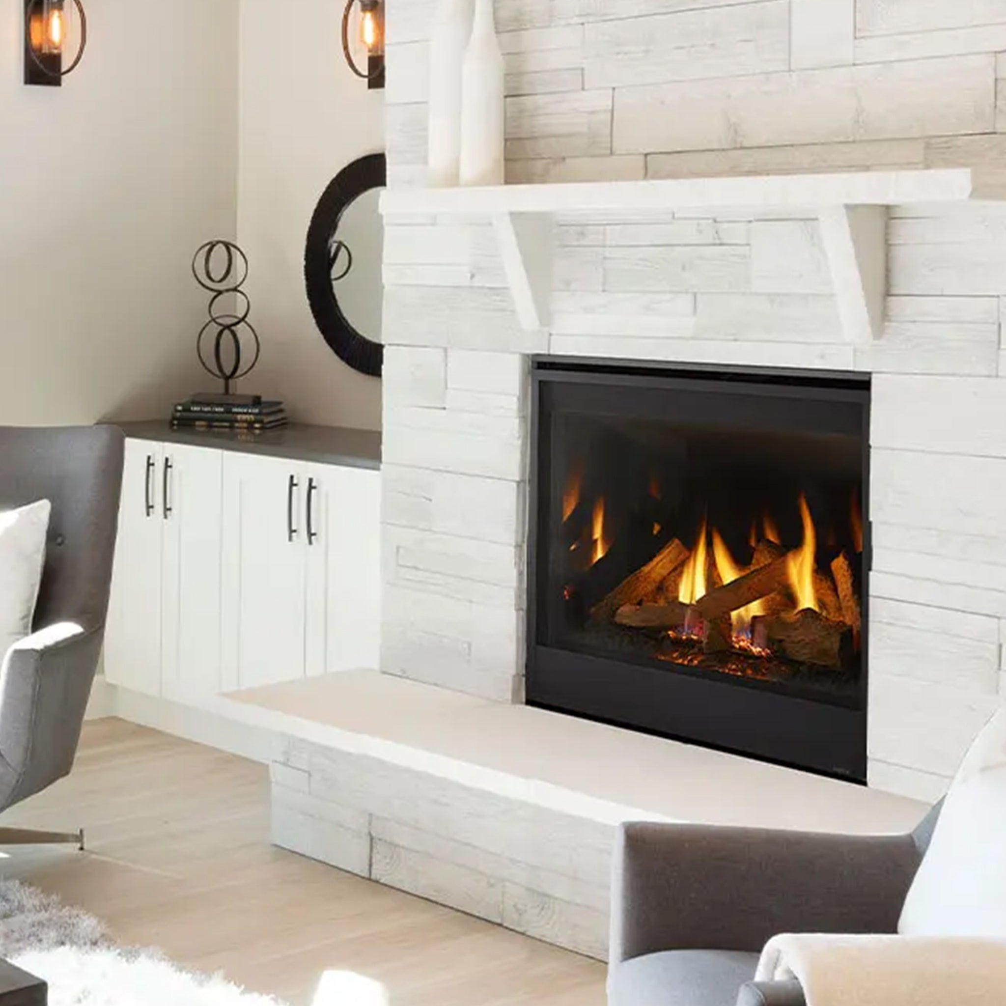 Majestic Quartz 42-Inch Direct Vent Gas Fireplace (LP)