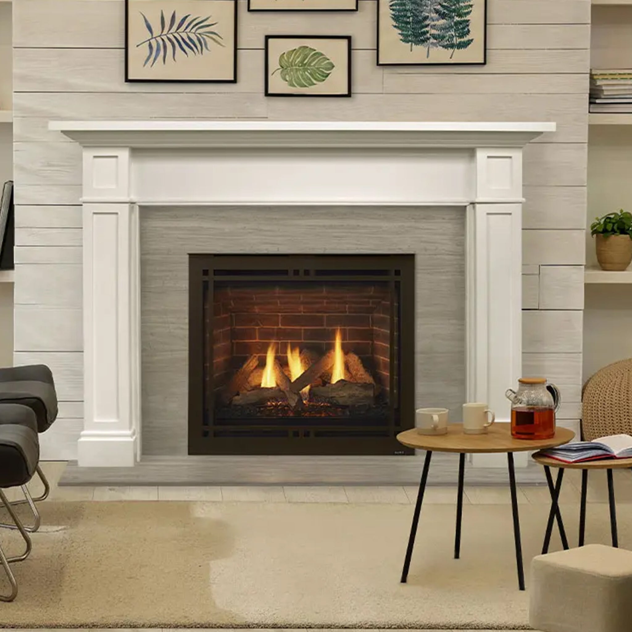 Majestic Quartz 42-Inch Direct Vent Gas Fireplace (LP)