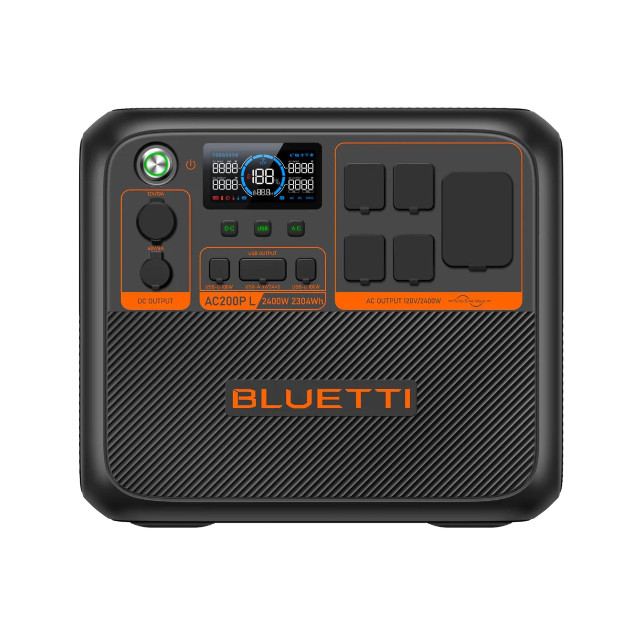 BLUETTI AC200P L Portable Power Station | 2,400W, 2,304Wh