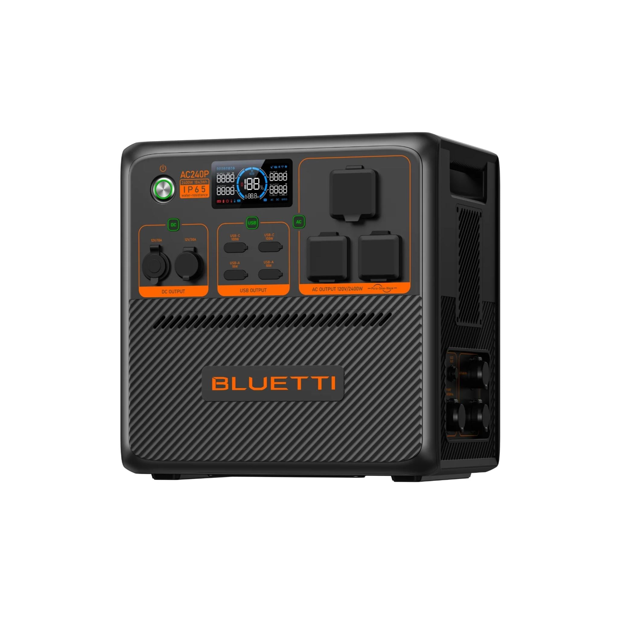 AC240P Portable Power Station | 2,400W, 1,843Wh