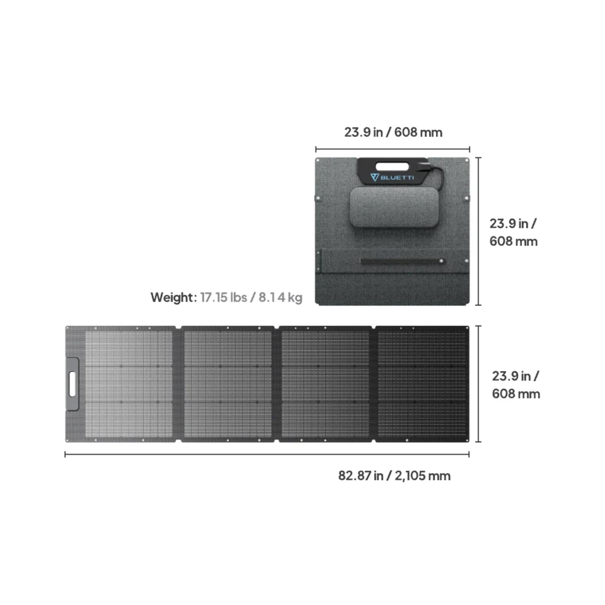 BLUETTI 200W Solar Portable Solar Panel | 200W