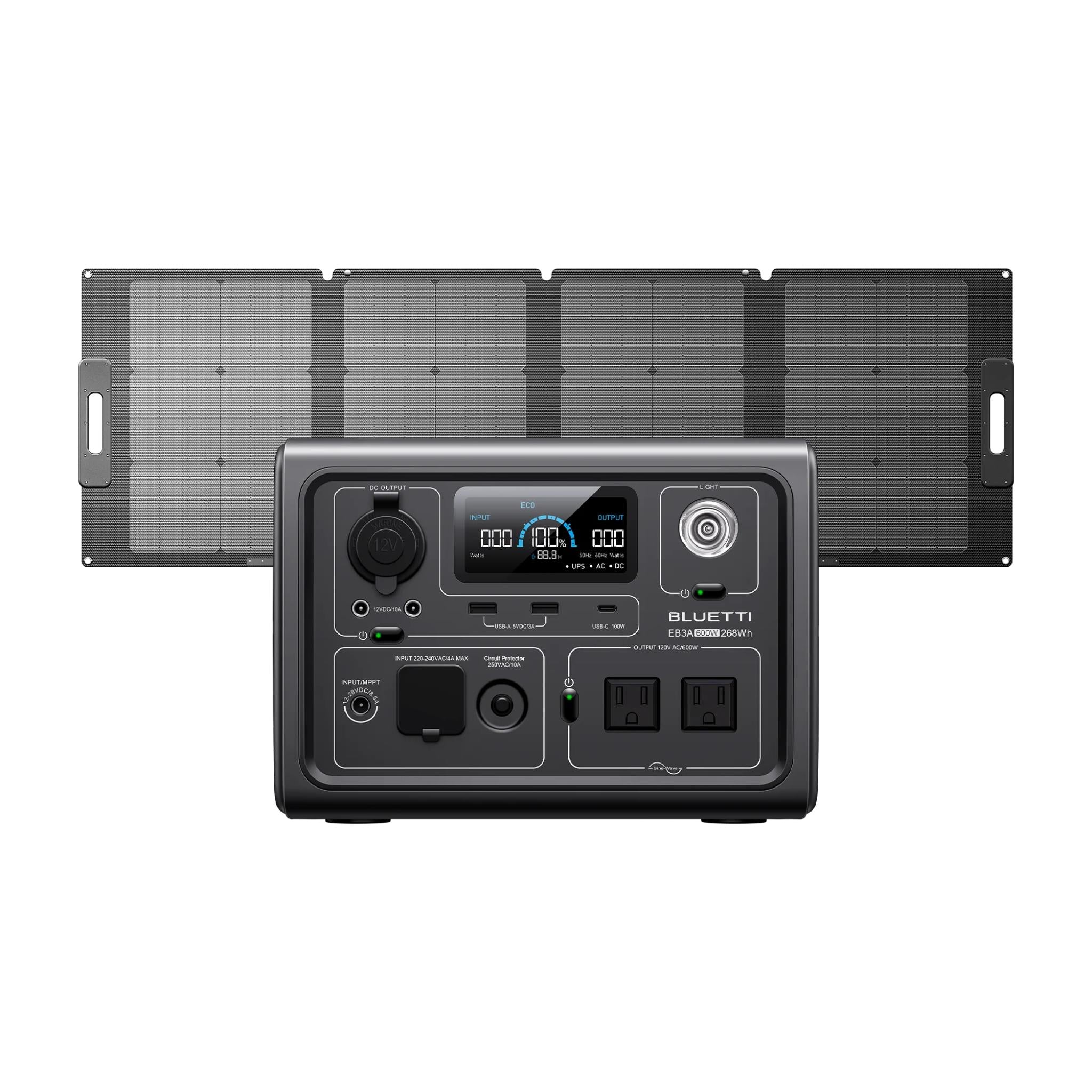 BLUETTI EB3A Portable Power Station | 600W 268Wh