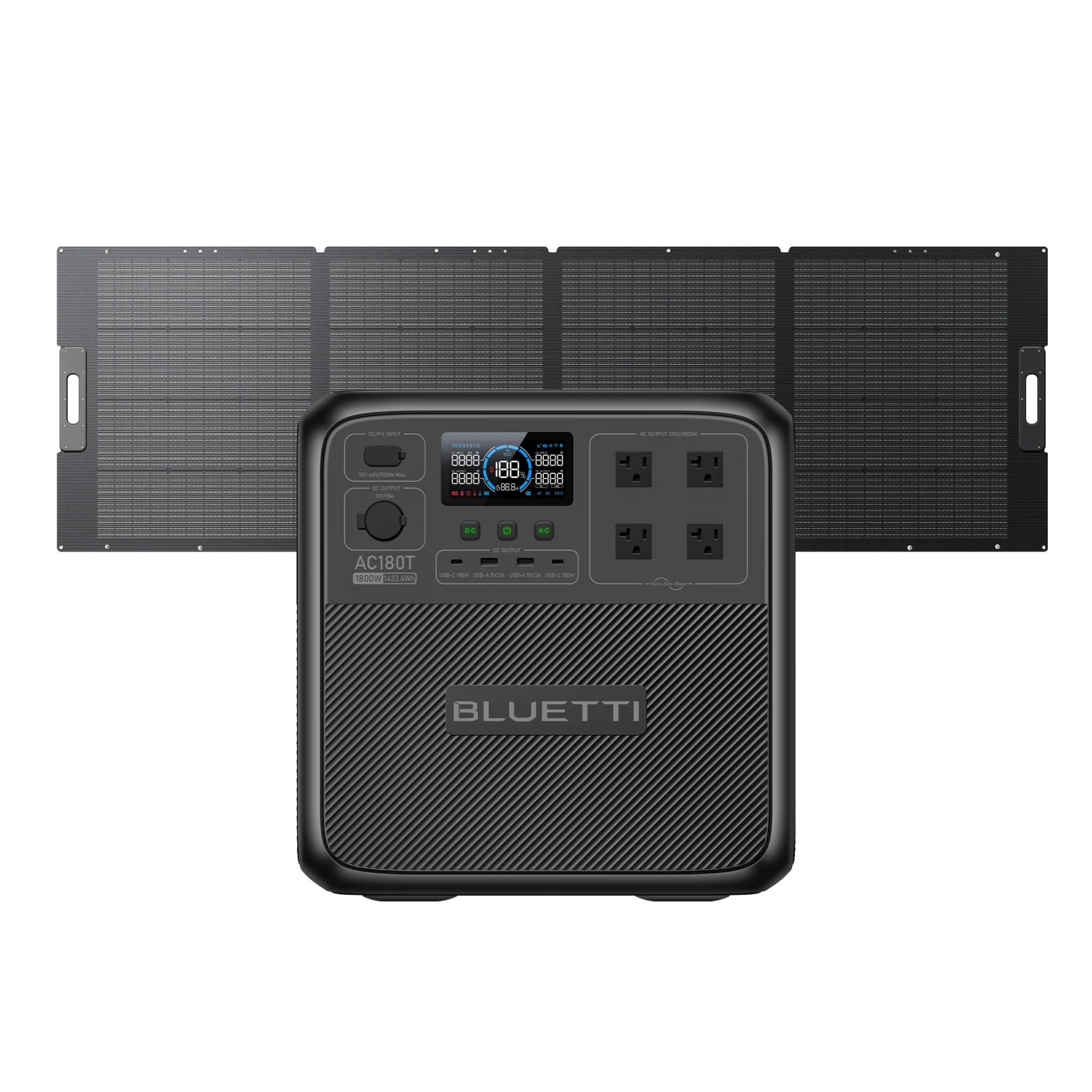 BLUETTI Pioneer MD (AC180T) Portable Power Station | 1,800W, 1433Wh