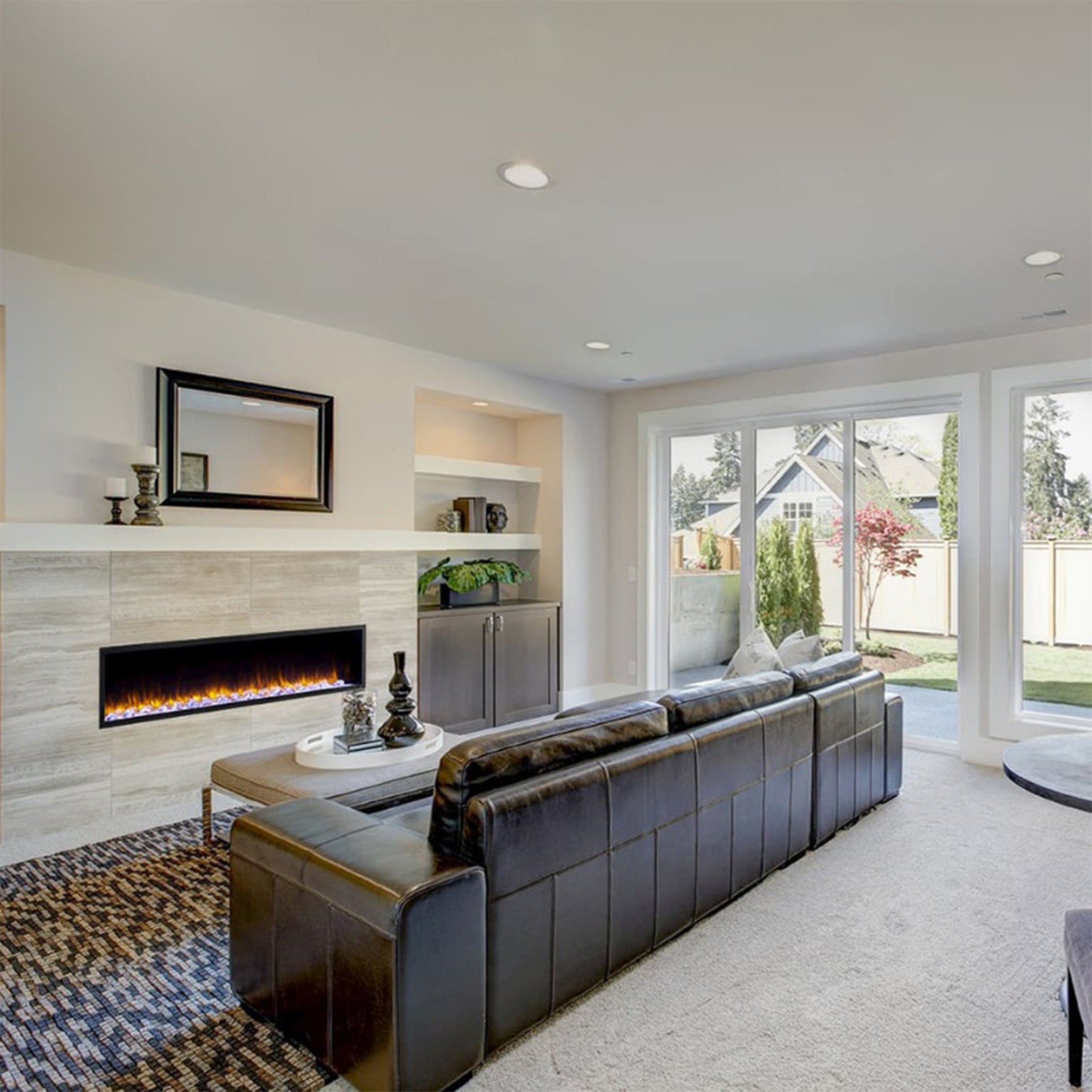 SimpliFire 55" Scion Clean Face Linear Electric Fireplace