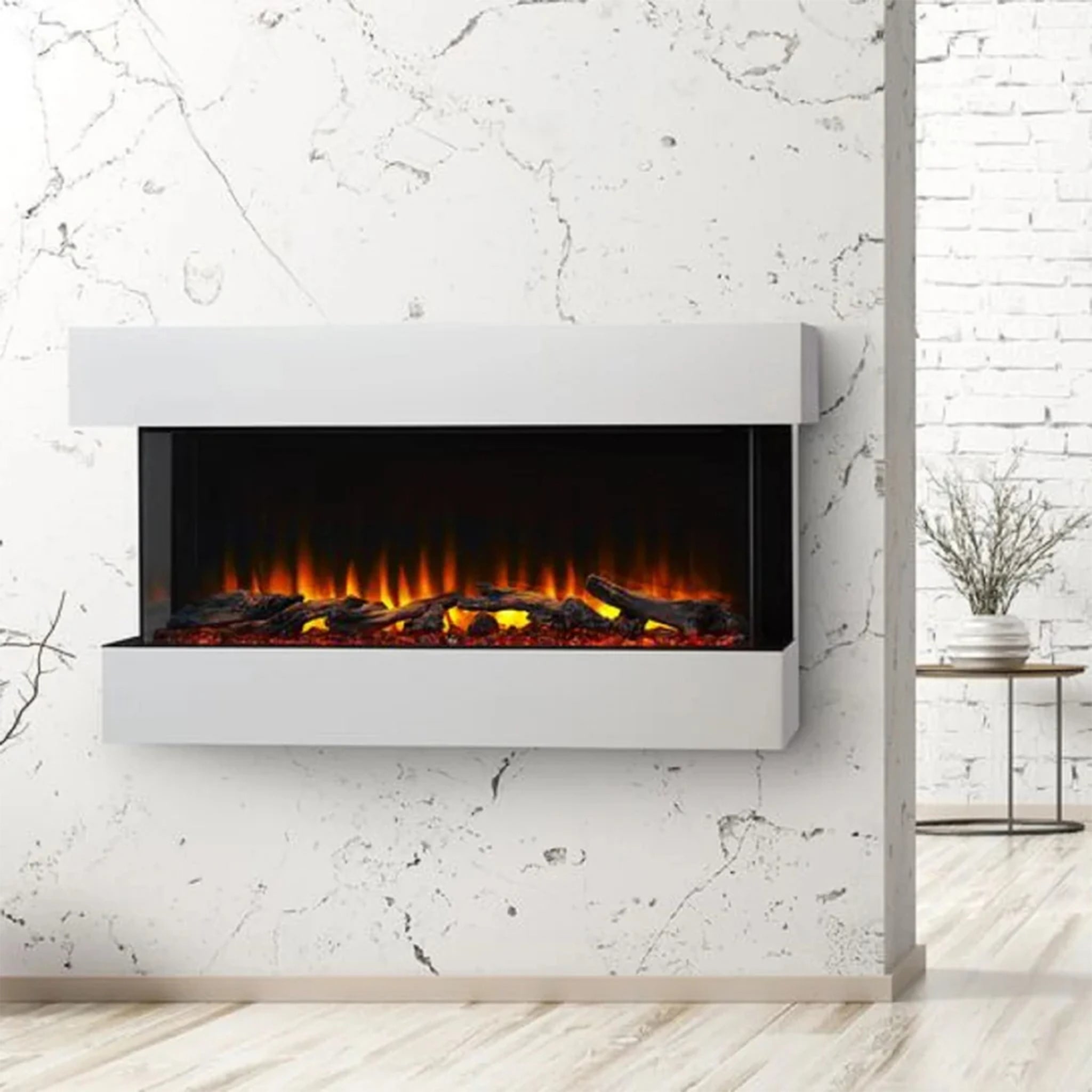 SimpliFire 55" Scion Trinity 3-Sided Linear Electric Fireplace