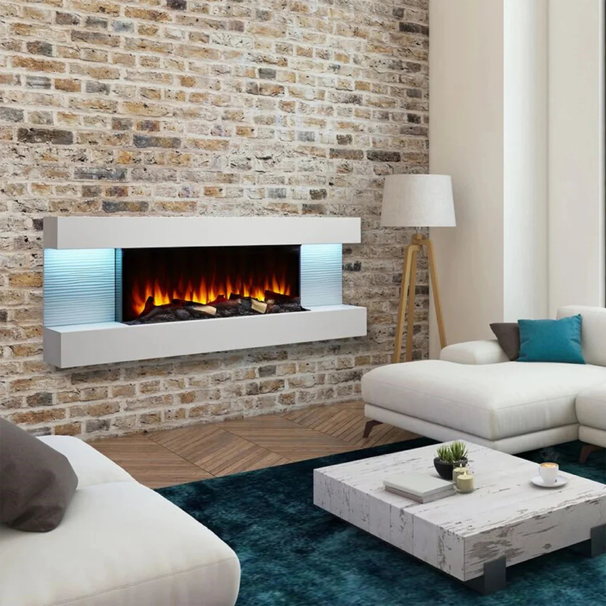SimpliFire 60" Floating Mantel Kit for Format 36" Fireplace (Mantel Kit Only)