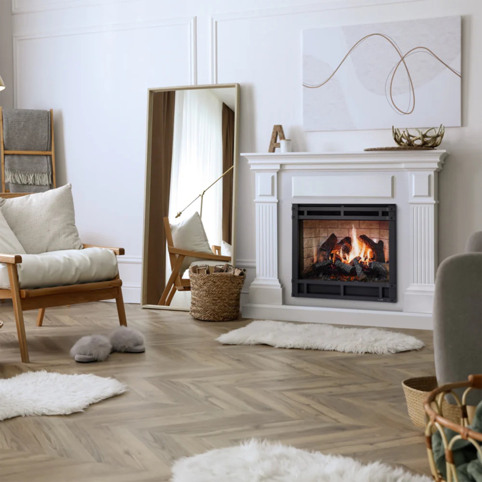 SimpliFire Inception Electric Fireplace 36"
