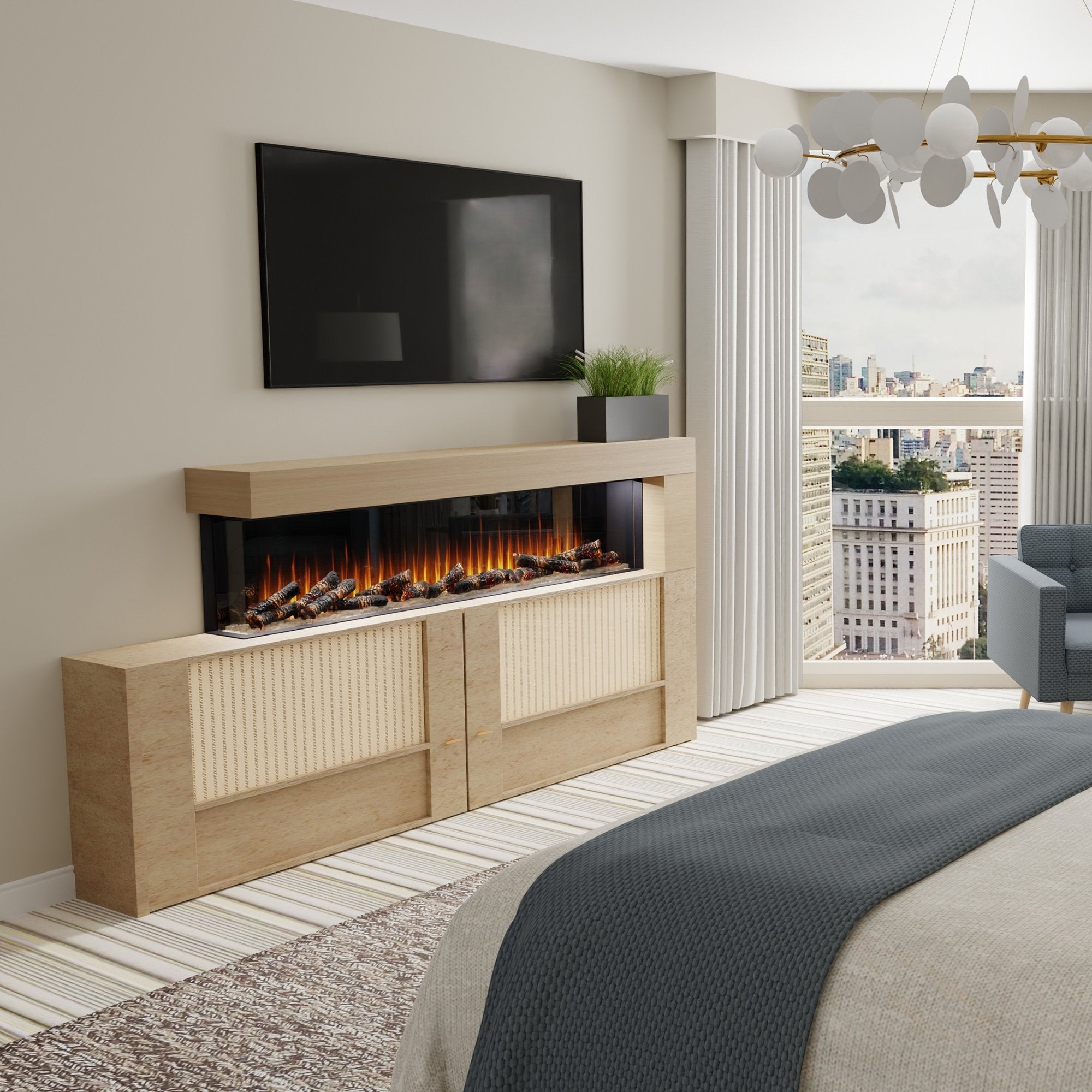 Dimplex Ignite Ultra 60" Built-in Linear Electric Fireplace