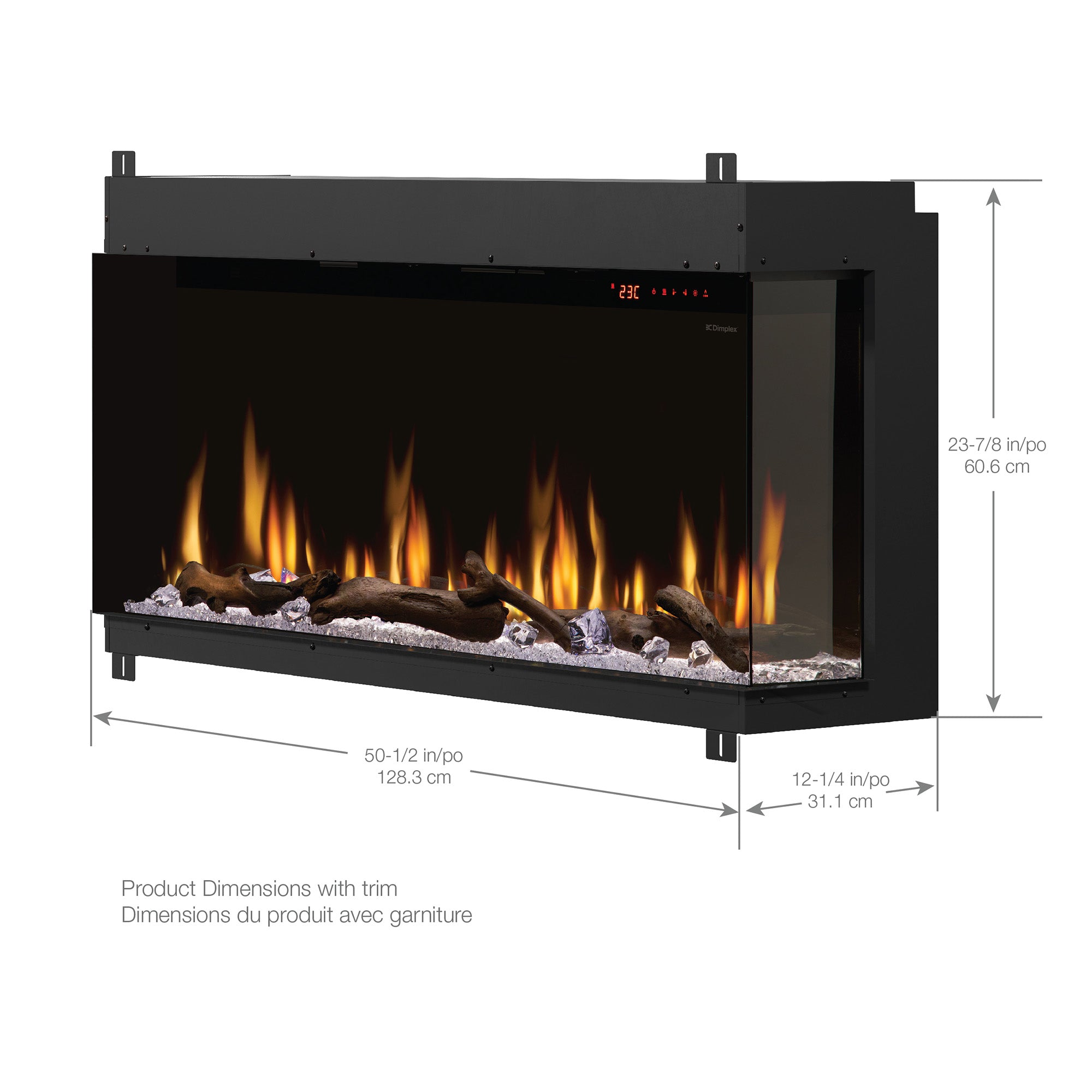 Dimplex lgnite Bold 50" Built-in Linear Electric Fireplace