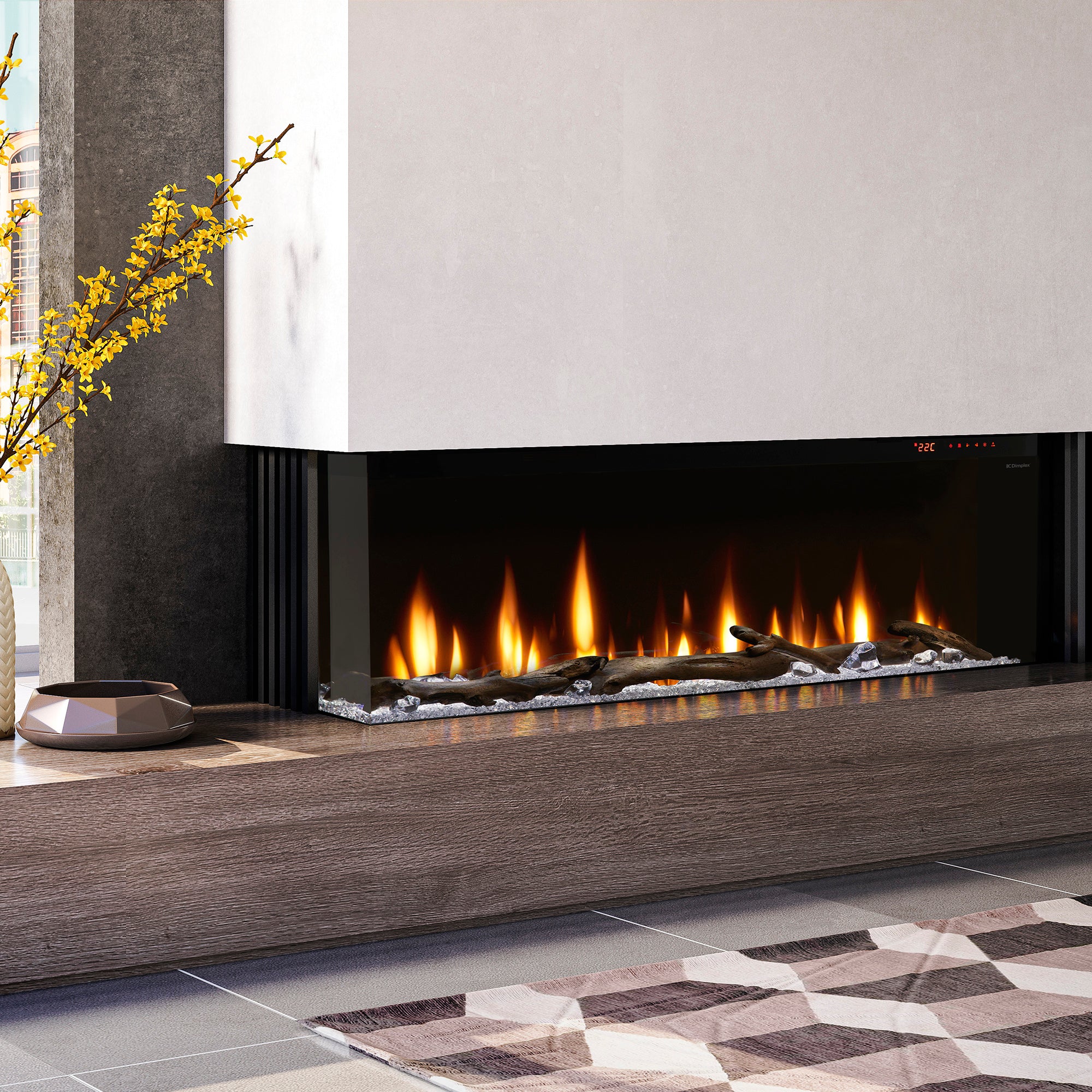 Dimplex lgnite Bold 60" Built-in Linear Electric Fireplace