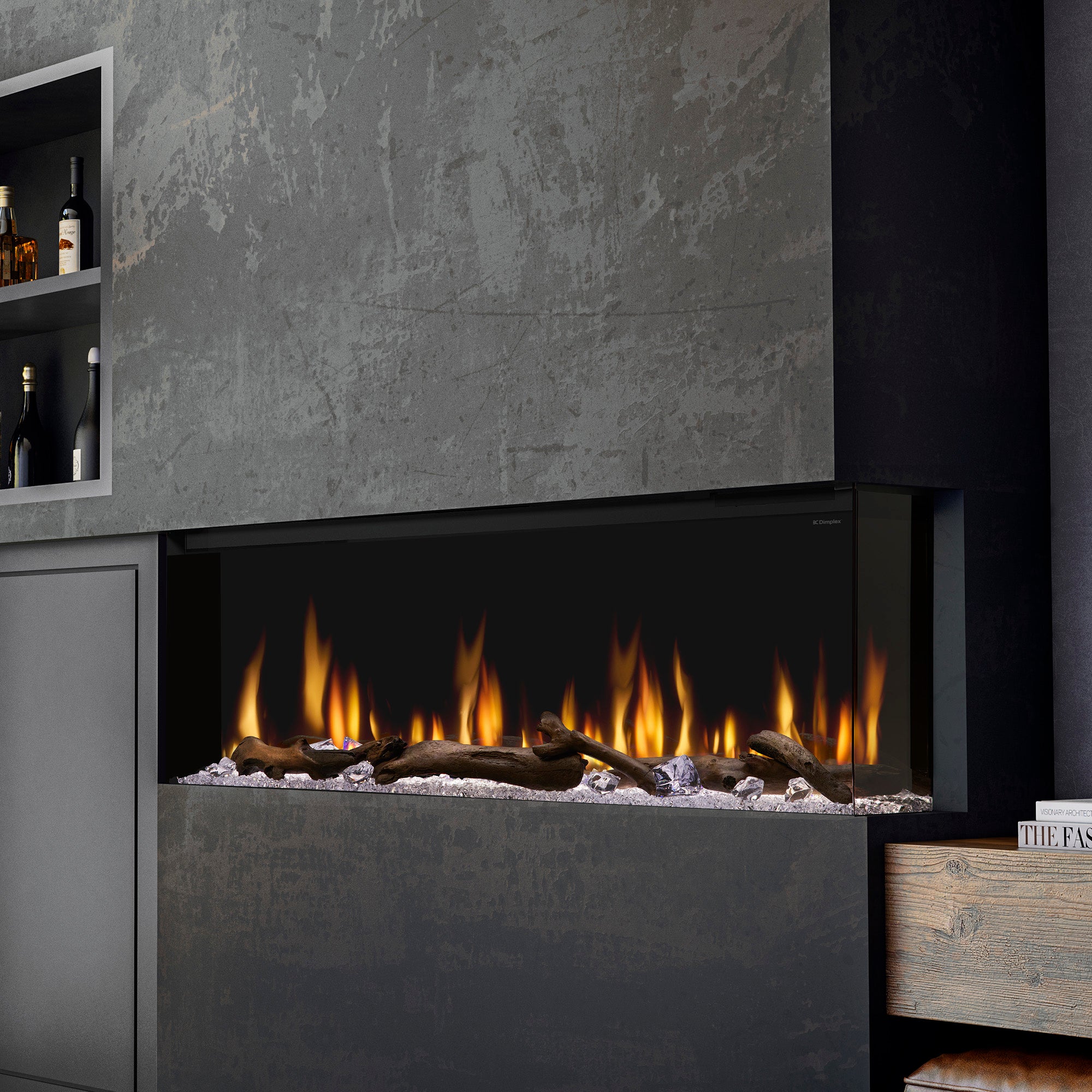 Dimplex lgnite Bold 60" Built-in Linear Electric Fireplace