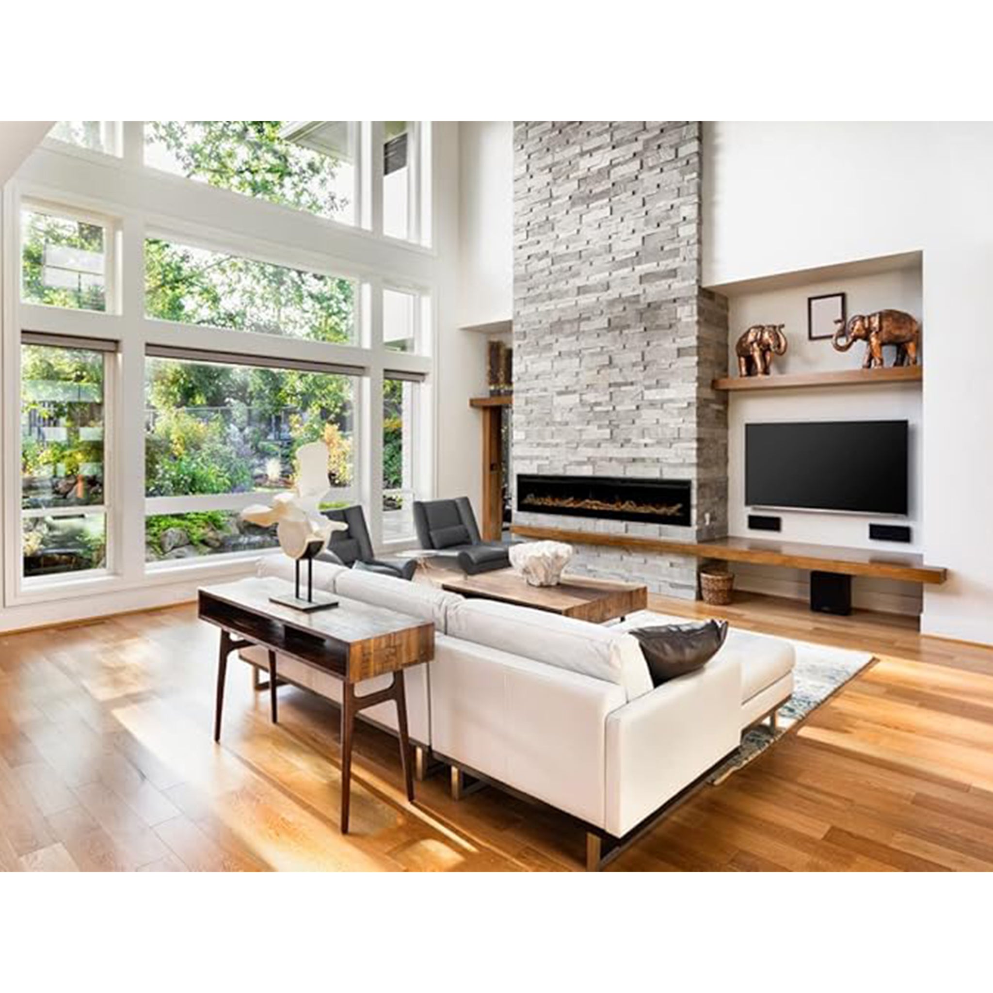 Dimplex Accessory Driftwood and River Rock for 100" Linear Fireplace