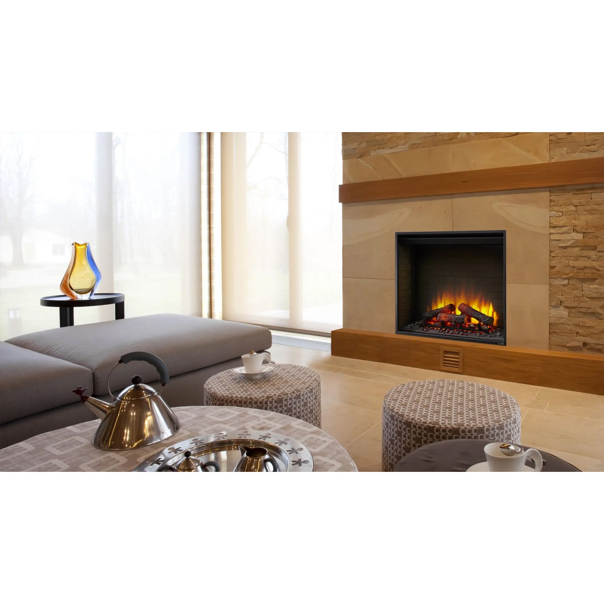 30" SimpliFire Built-In Electric Fireplace