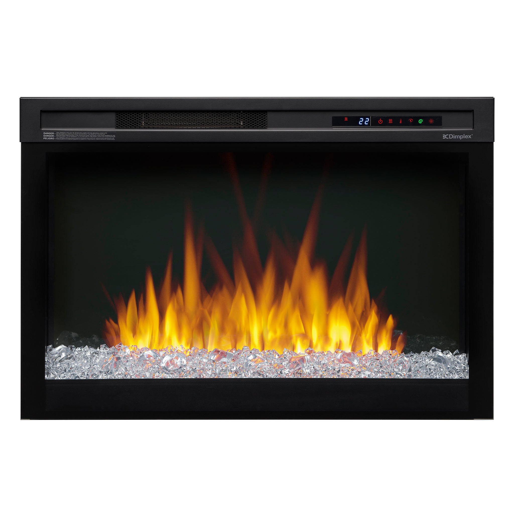 Dimplex Nova 33" Plug-in Electric Firebox with Acrylic Ember Bed