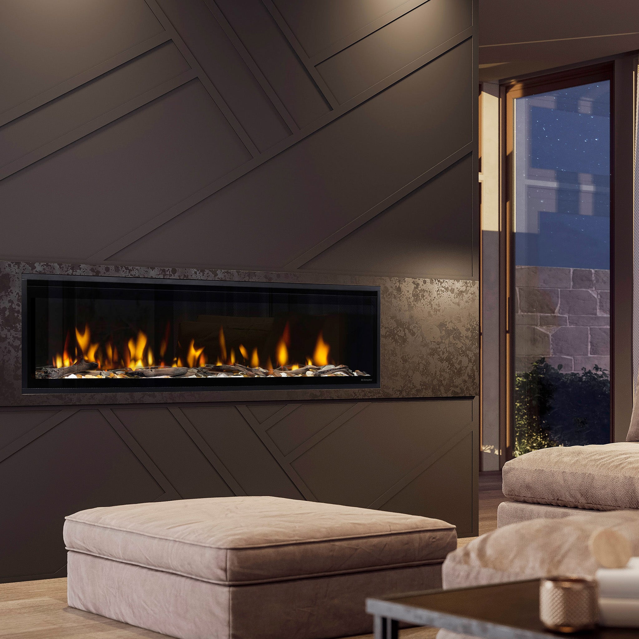 Dimplex Ignite Evolve 60" Linear Electric Fireplace
