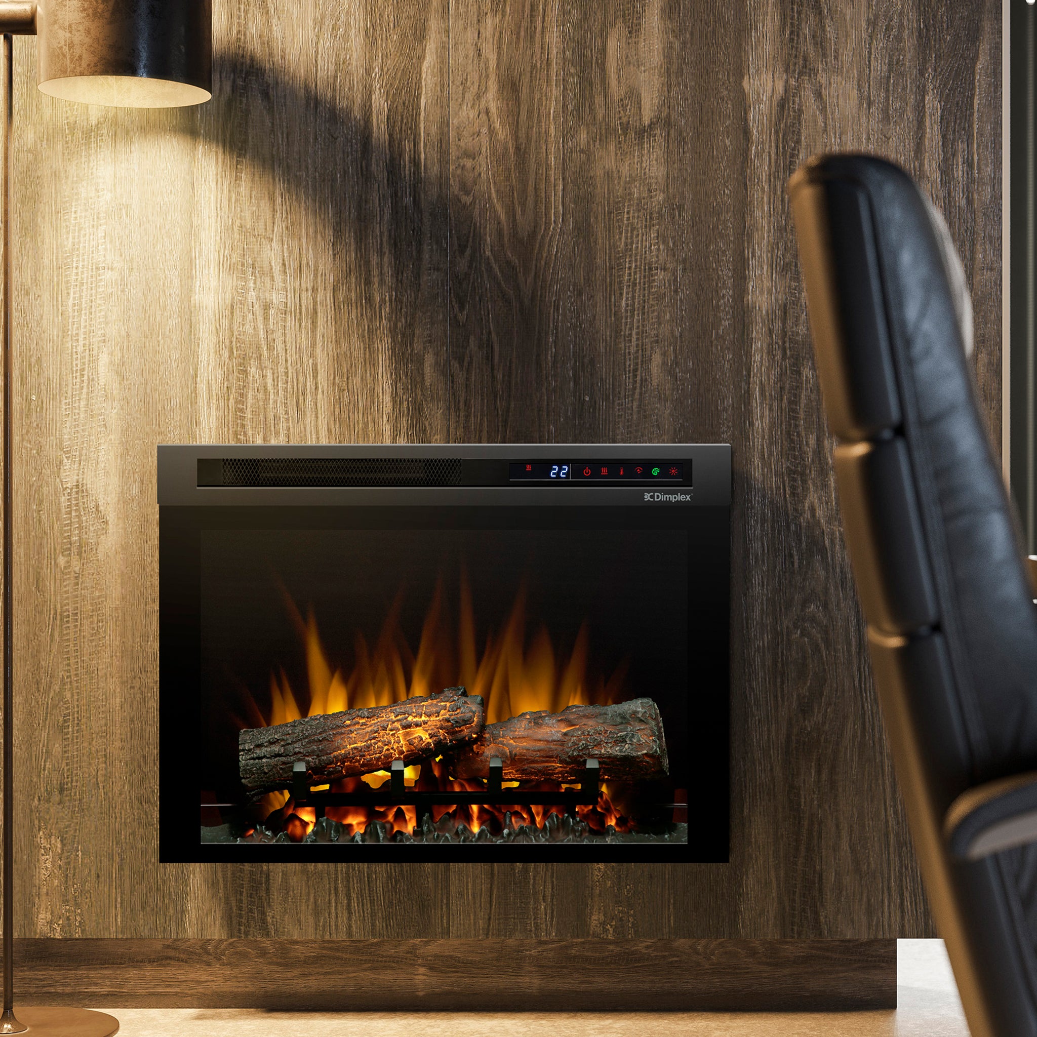Dimplex Nova 26" Plug-in Electric Firebox with Logs