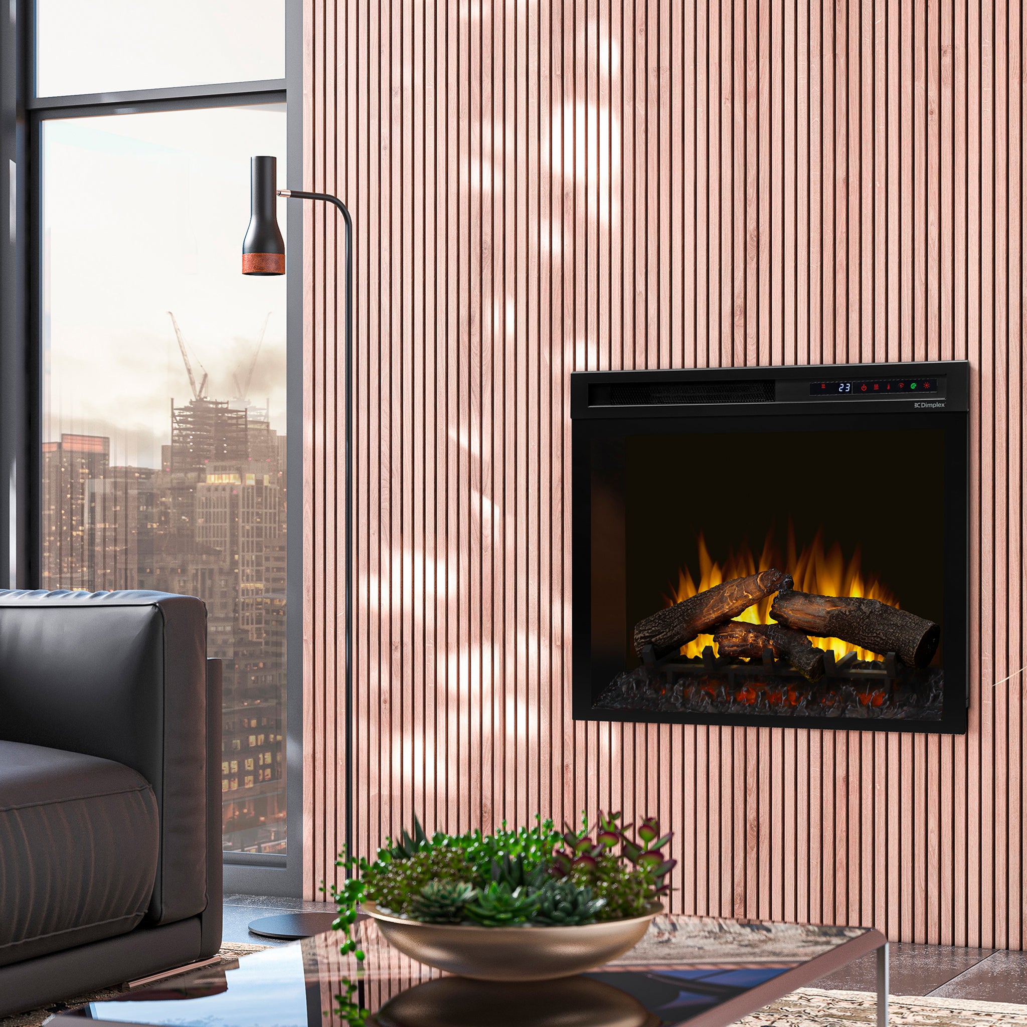 Dimplex Nova 28" Plug-in Electric Firebox with Logs