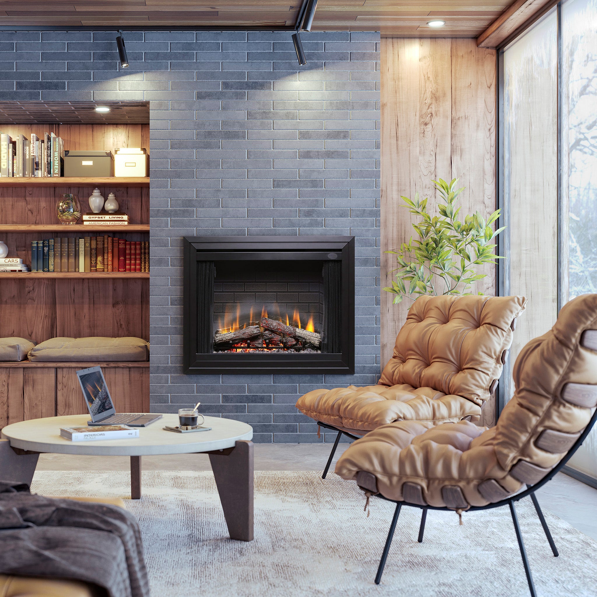 Dimplex 39" BF Deluxe Built-in Electric Firebox