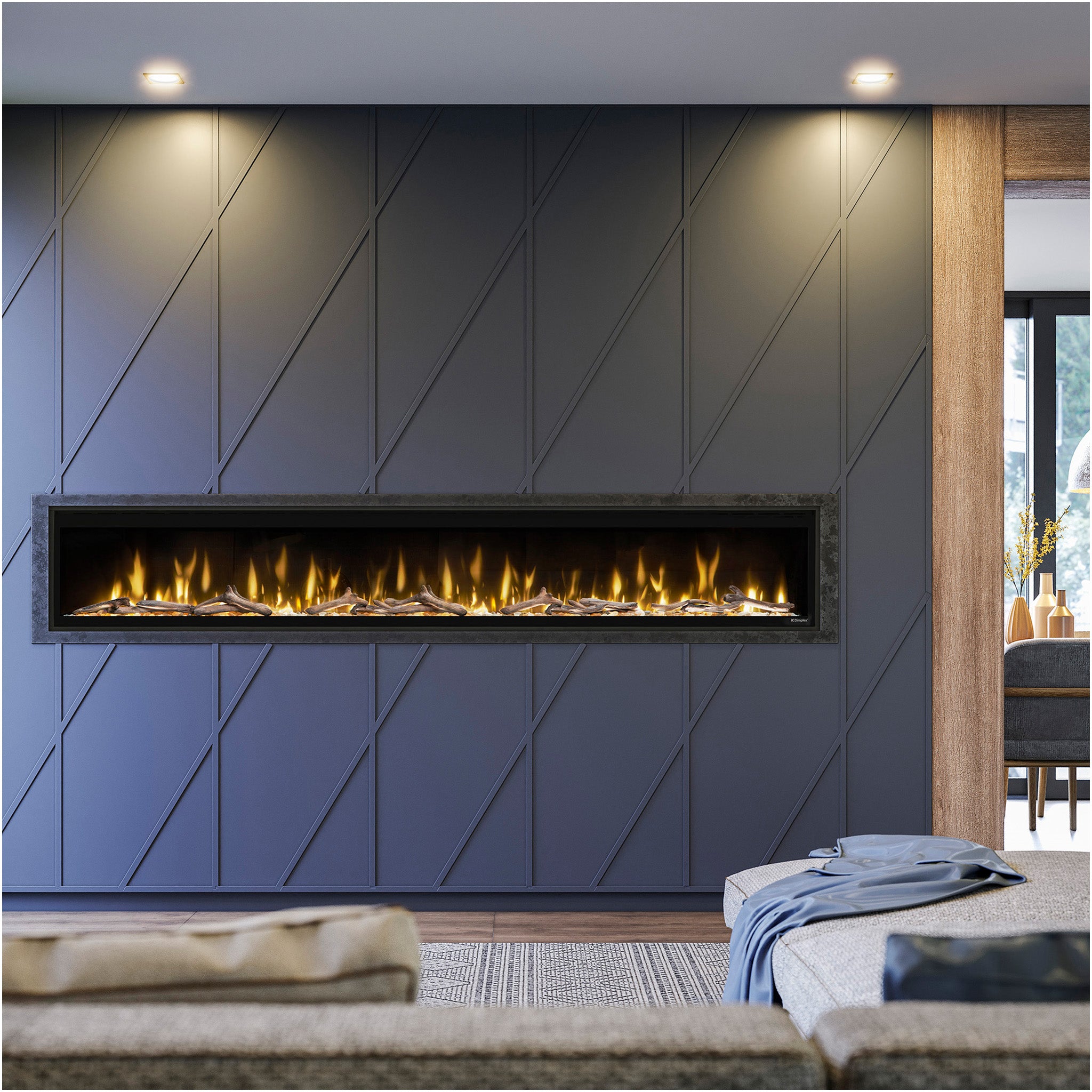 Dimplex Ignite Evolve 100" Linear Electric Fireplace