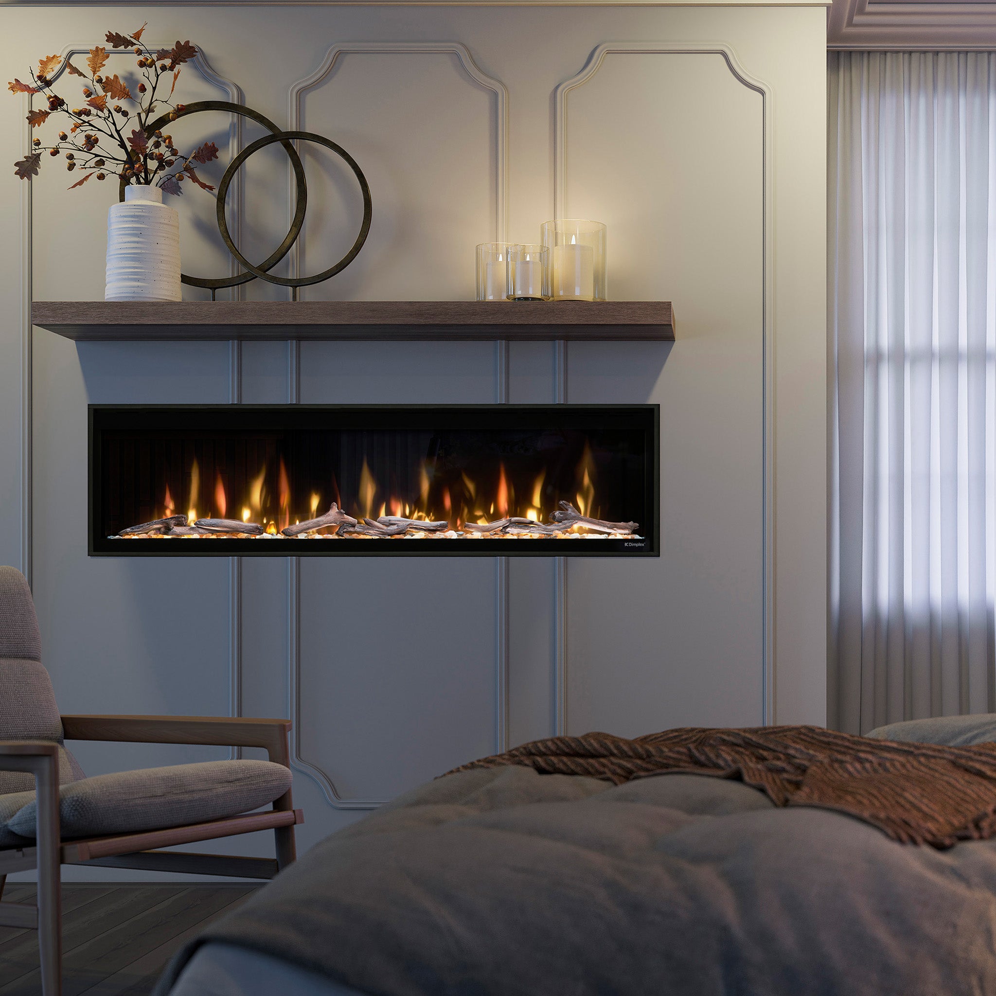 Dimplex Ignite Evolve 60" Linear Electric Fireplace