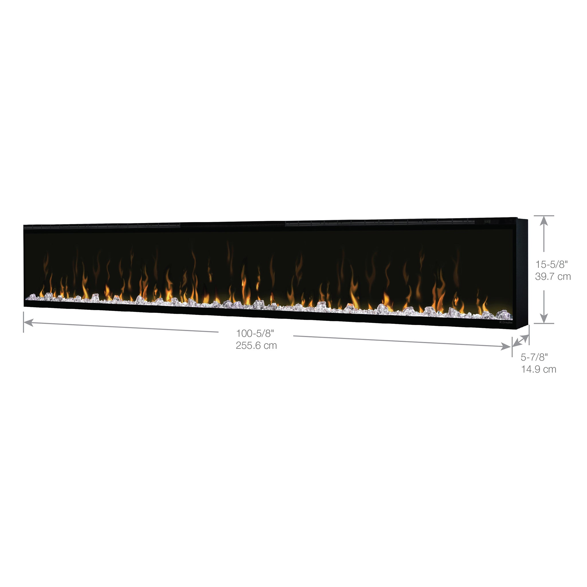 Dimplex IgniteXL 100" Built-in Linear Electric Fireplace