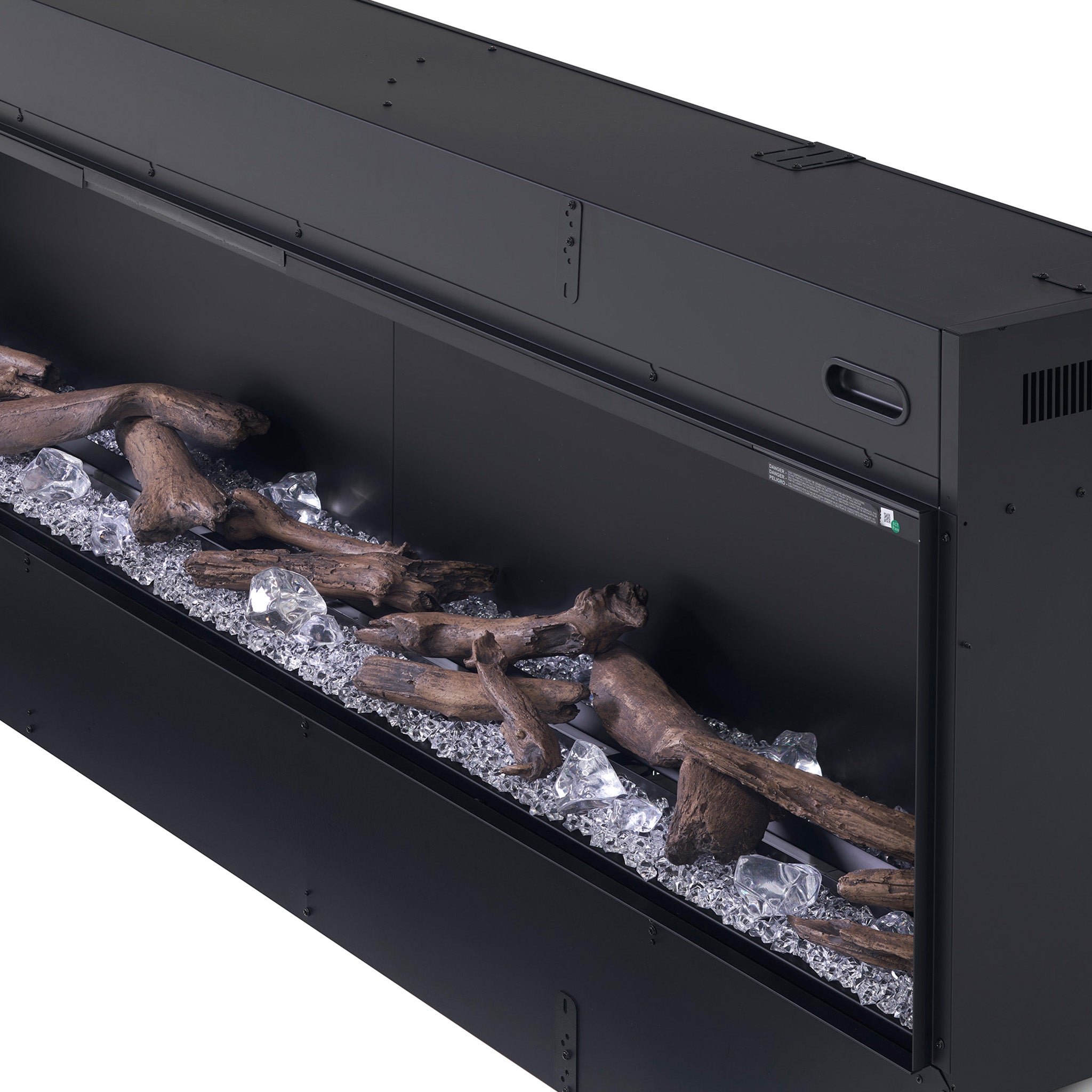 Dimplex Optimyst Linear 46" Vapor Fireplace with Acrylic Ice and Driftwood Media