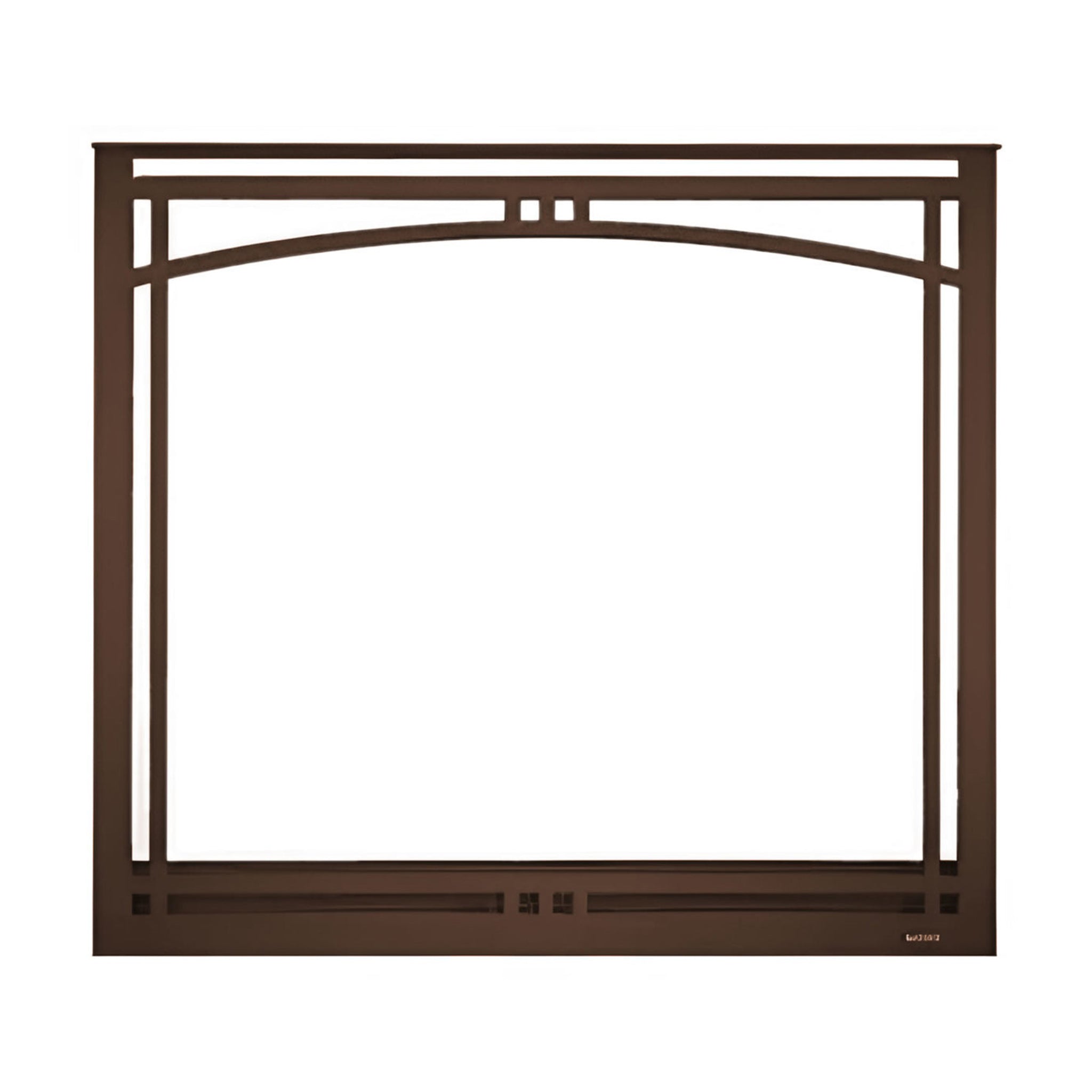 Majestic Manor 42-Inch Arched Overlap Front – New Bronze Finish