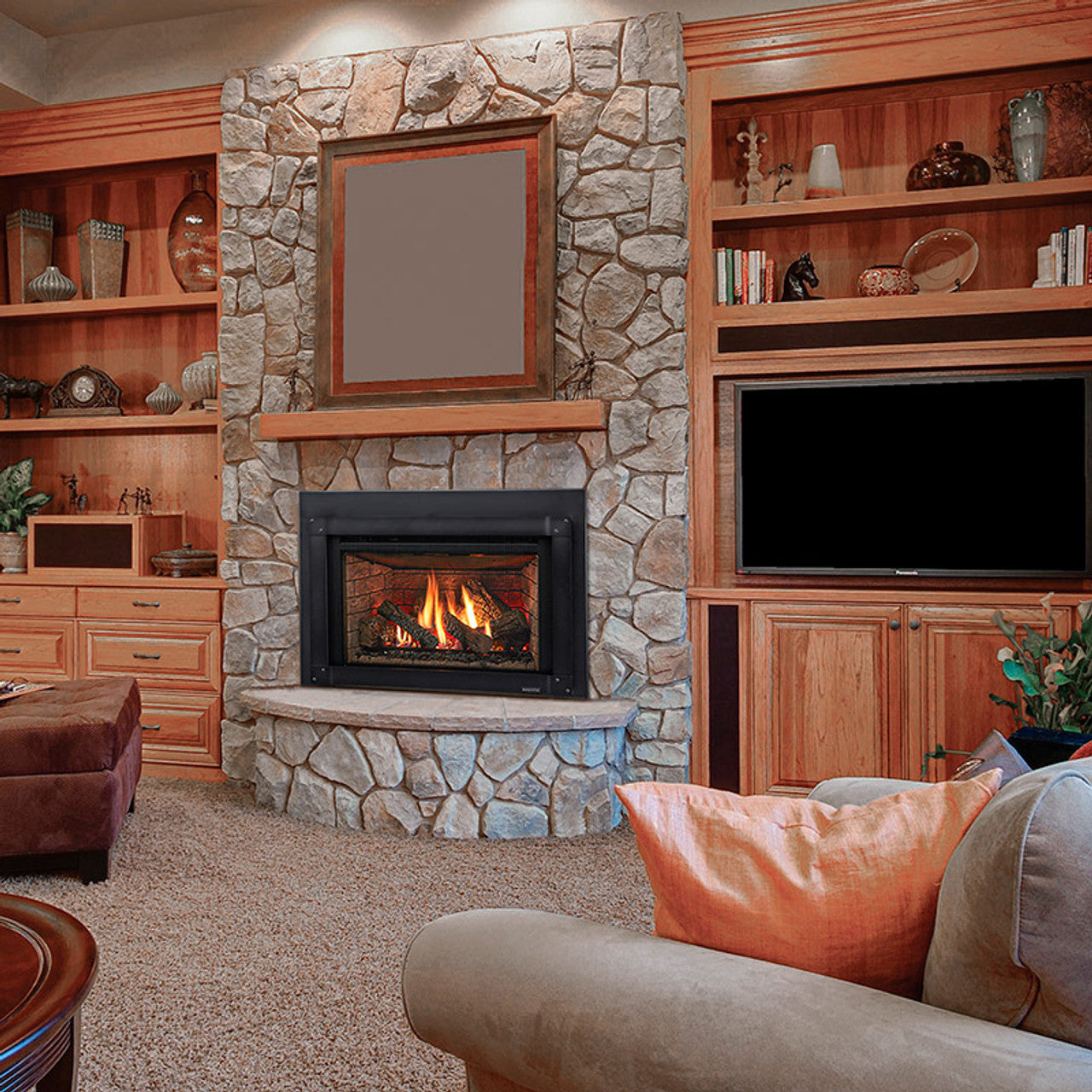 Majestic Meridian Platinum 36-Inch Direct Vent Gas Fireplace (LP)