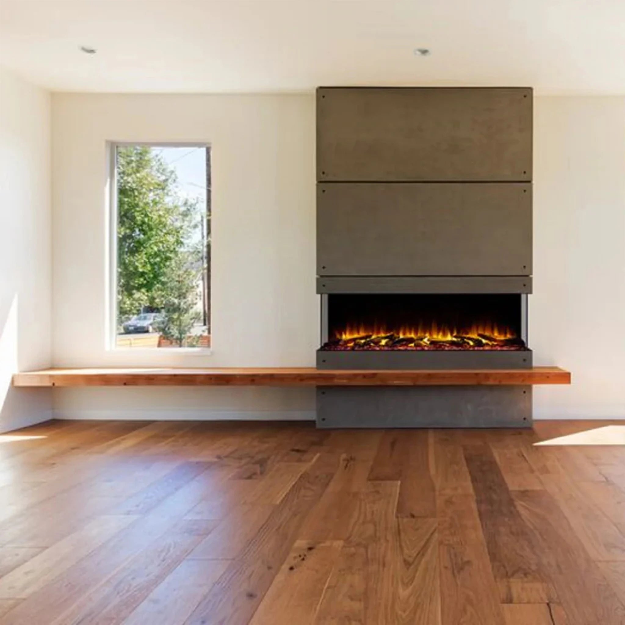SimpliFire 55" Scion Trinity 3-Sided Linear Electric Fireplace
