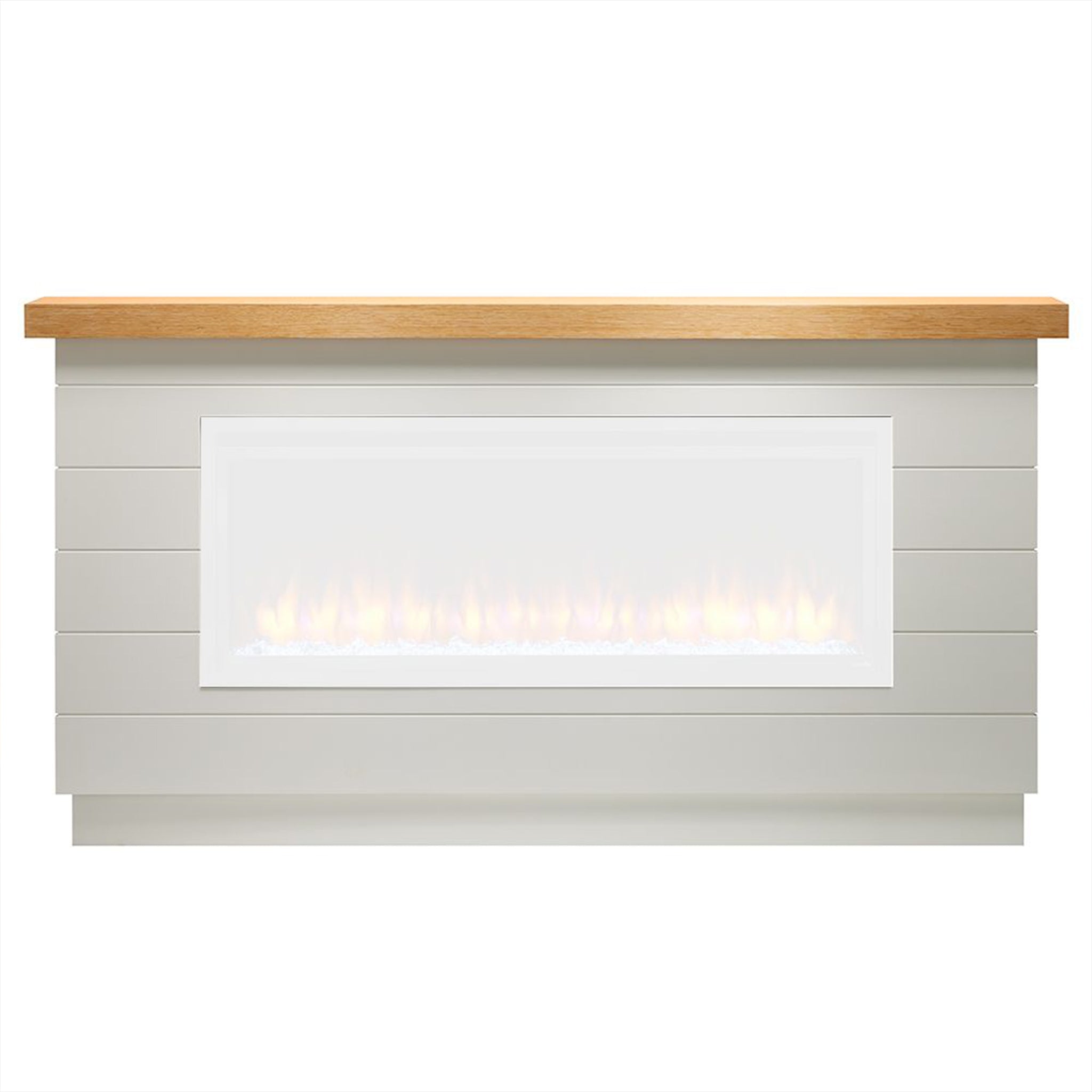 SimpliFire Boyd Build-Out Kit: Modern Farmhouse Style for Allusion Platinum 50