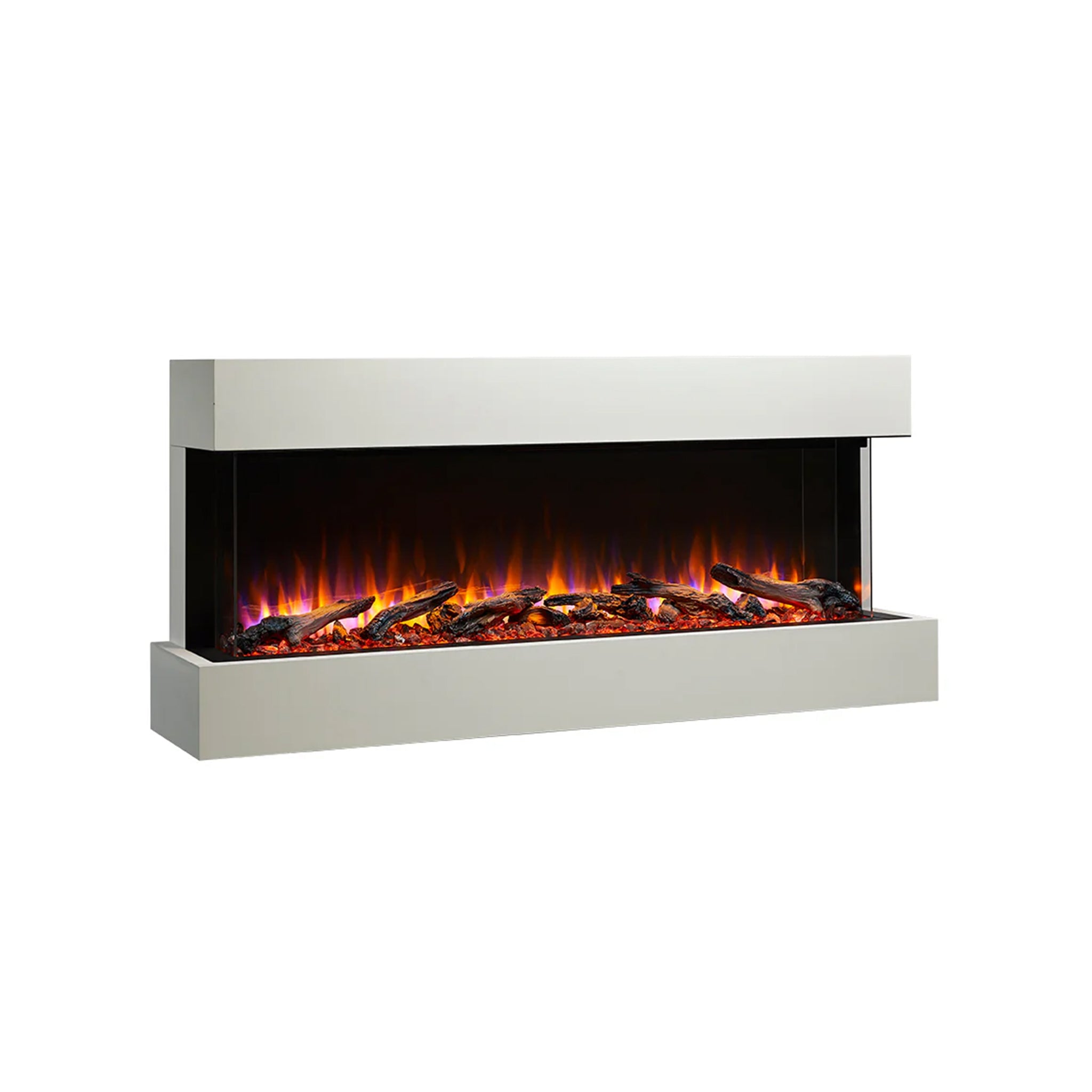 SimpliFire Floating Mantel Kit for Scion 43, Primed MDF; For wall mount applications  (includes wall mount bracket)