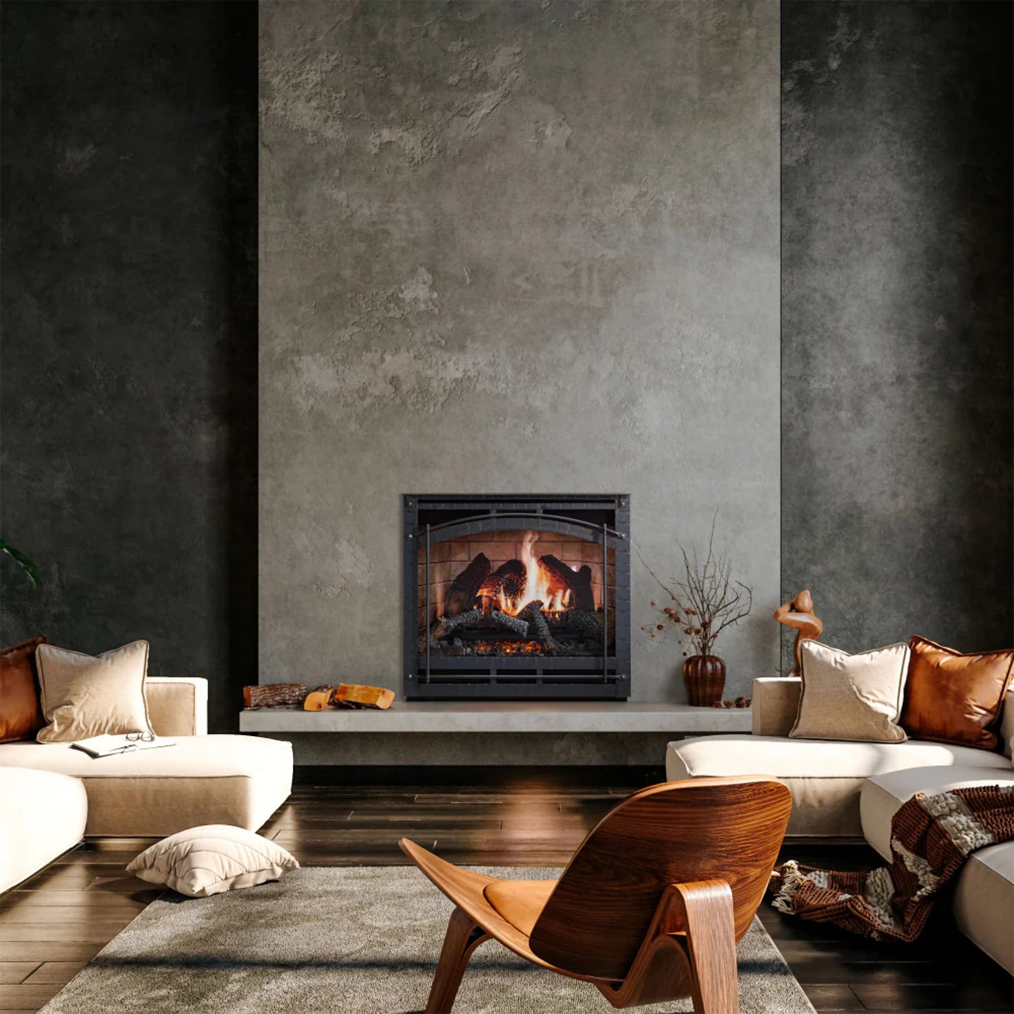 SimpliFire Inception Electric Fireplace 36"