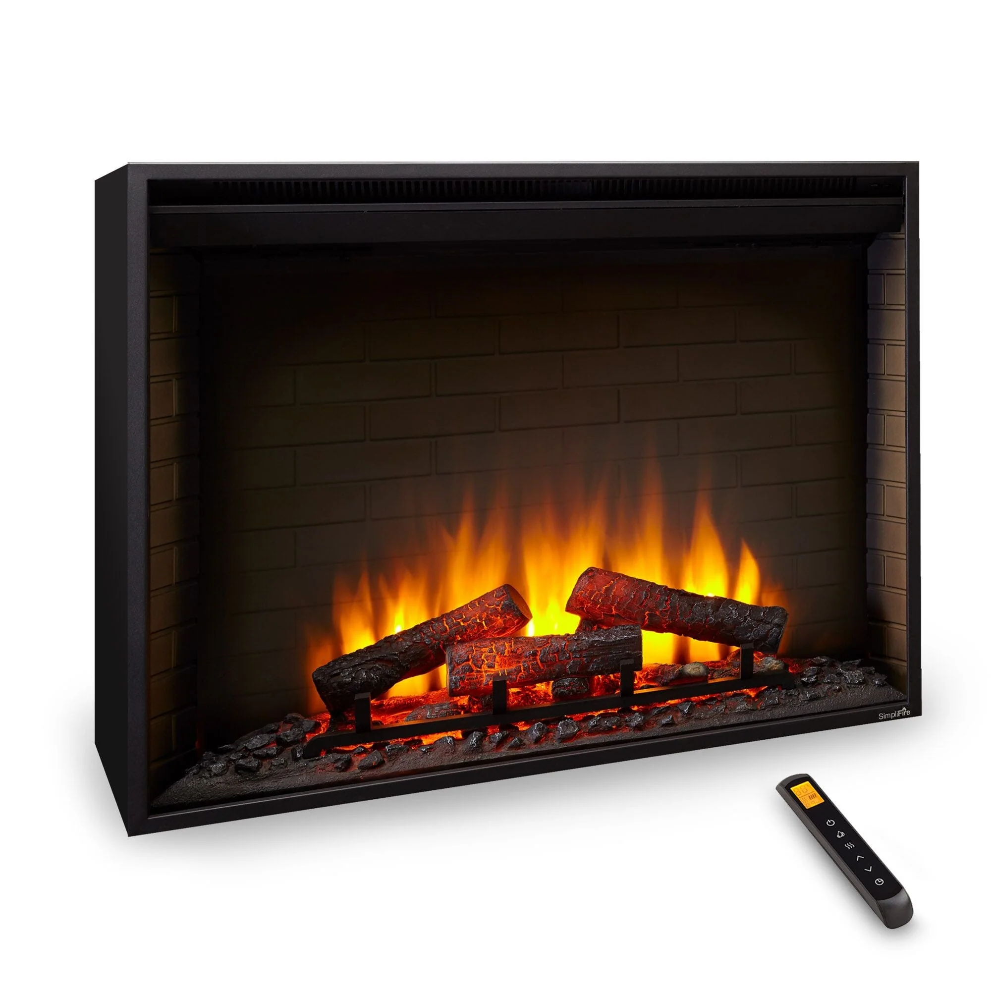 SimpliFire 36-In Built-In Electric Fireplace
