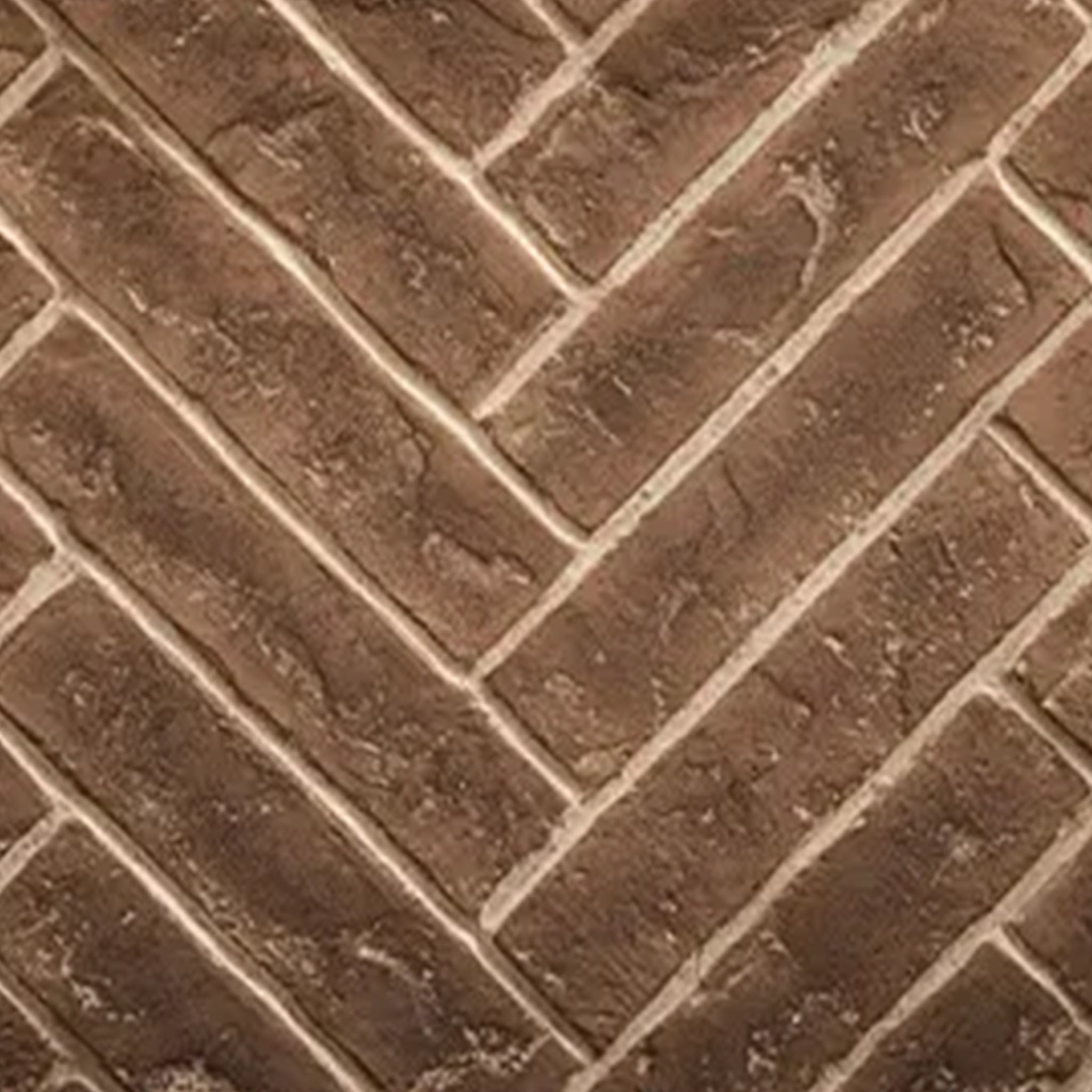 Majestic Tavern Brown Herringbone Brick Interior Panels for 42-Inch Meridian Gas Fireplaces