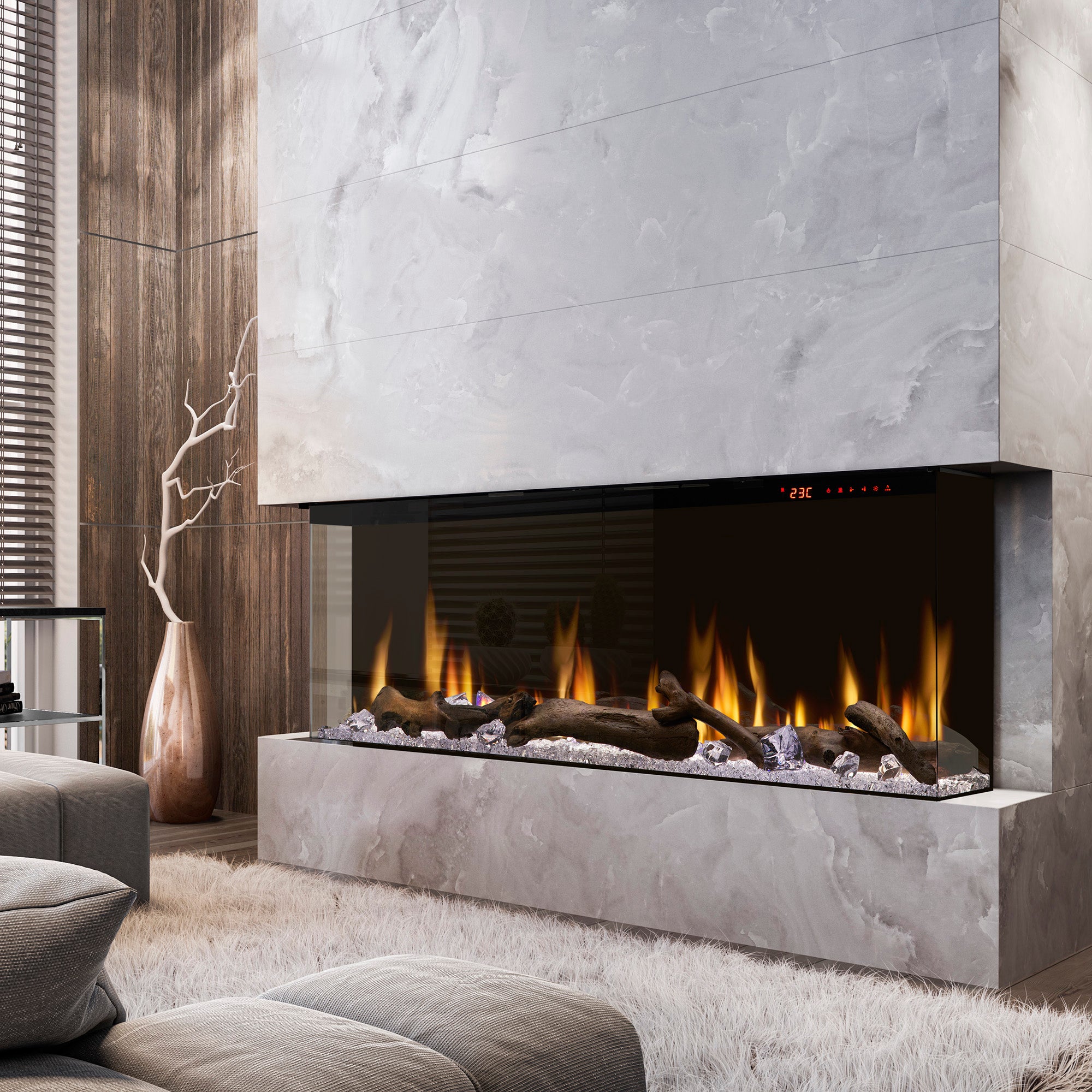 Dimplex lgnite Bold 50" Built-in Linear Electric Fireplace