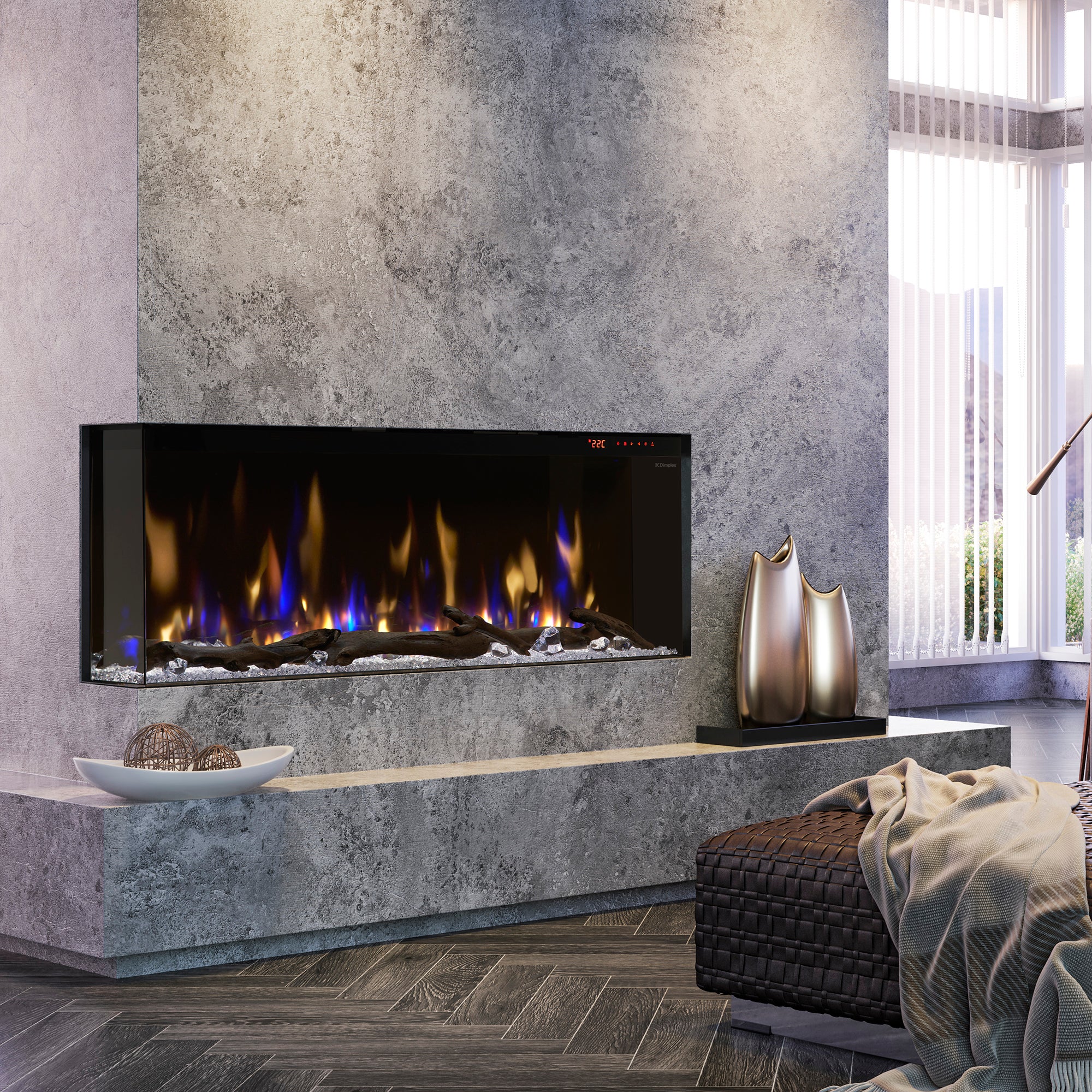 Dimplex lgnite Bold 50" Built-in Linear Electric Fireplace